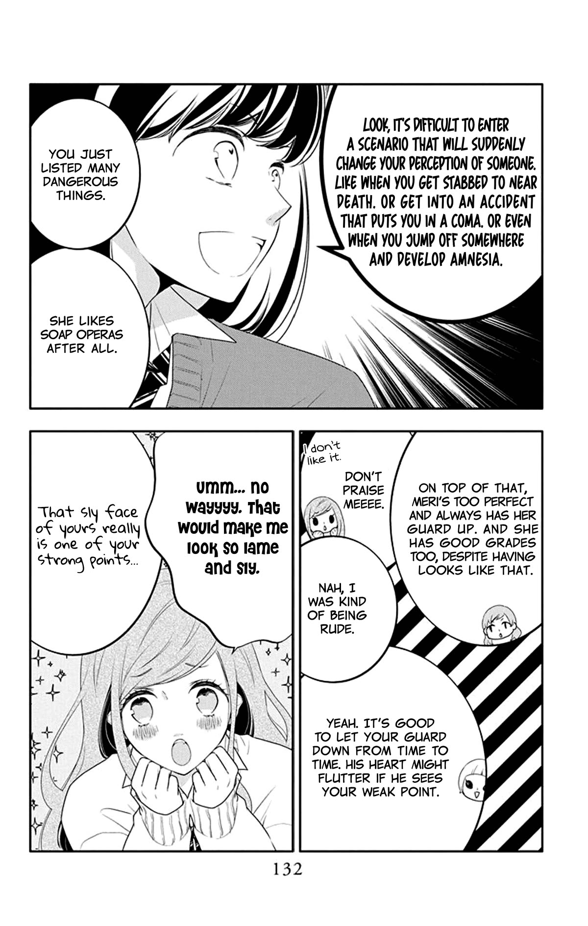 Koi ni Mudaguchi Chapter 20 page 8 - Chapter 20: Mole and the brave.