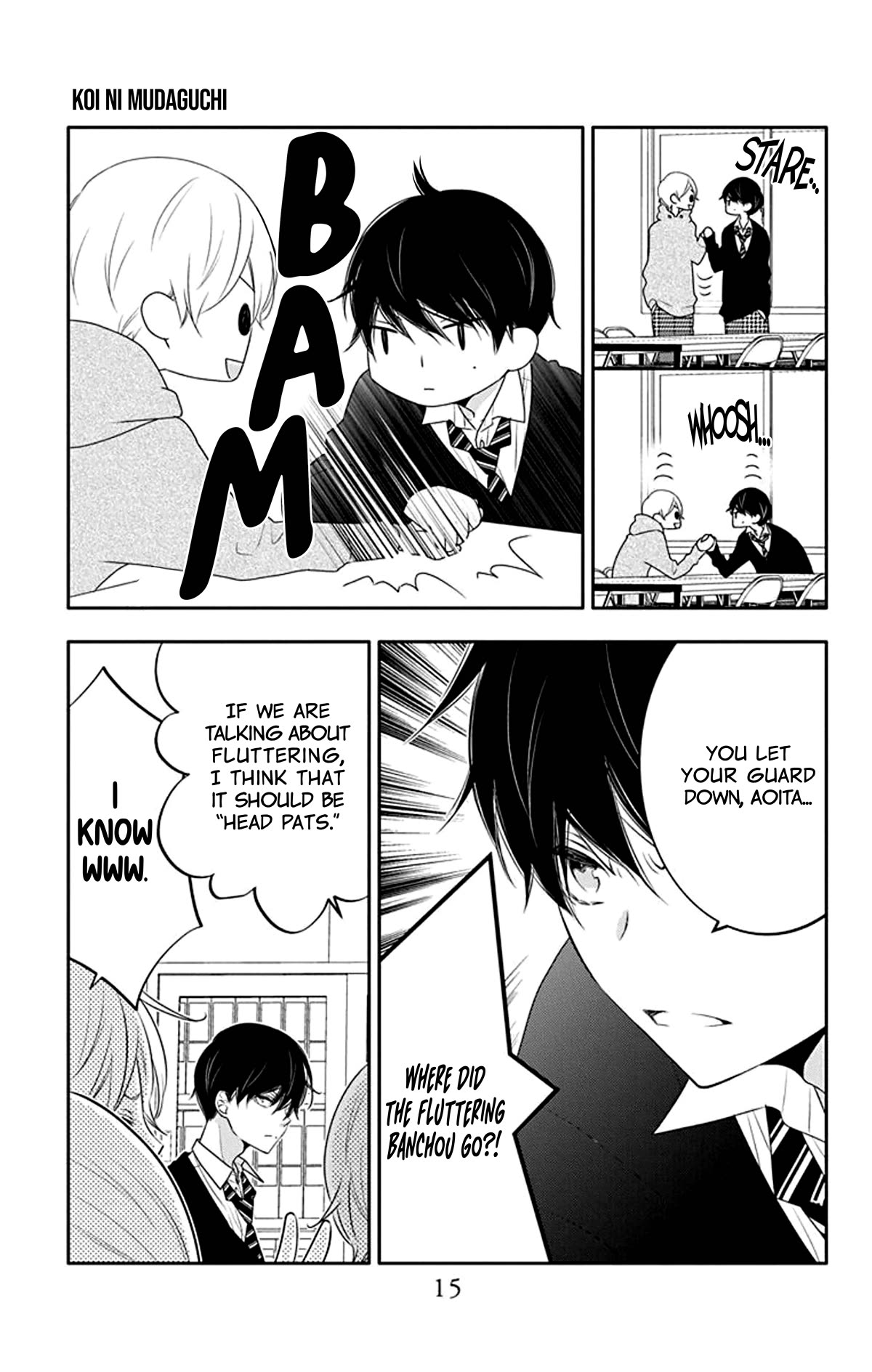 Koi ni Mudaguchi Chapter 21 page 17 - Chapter 21: Dreams and fluttering.