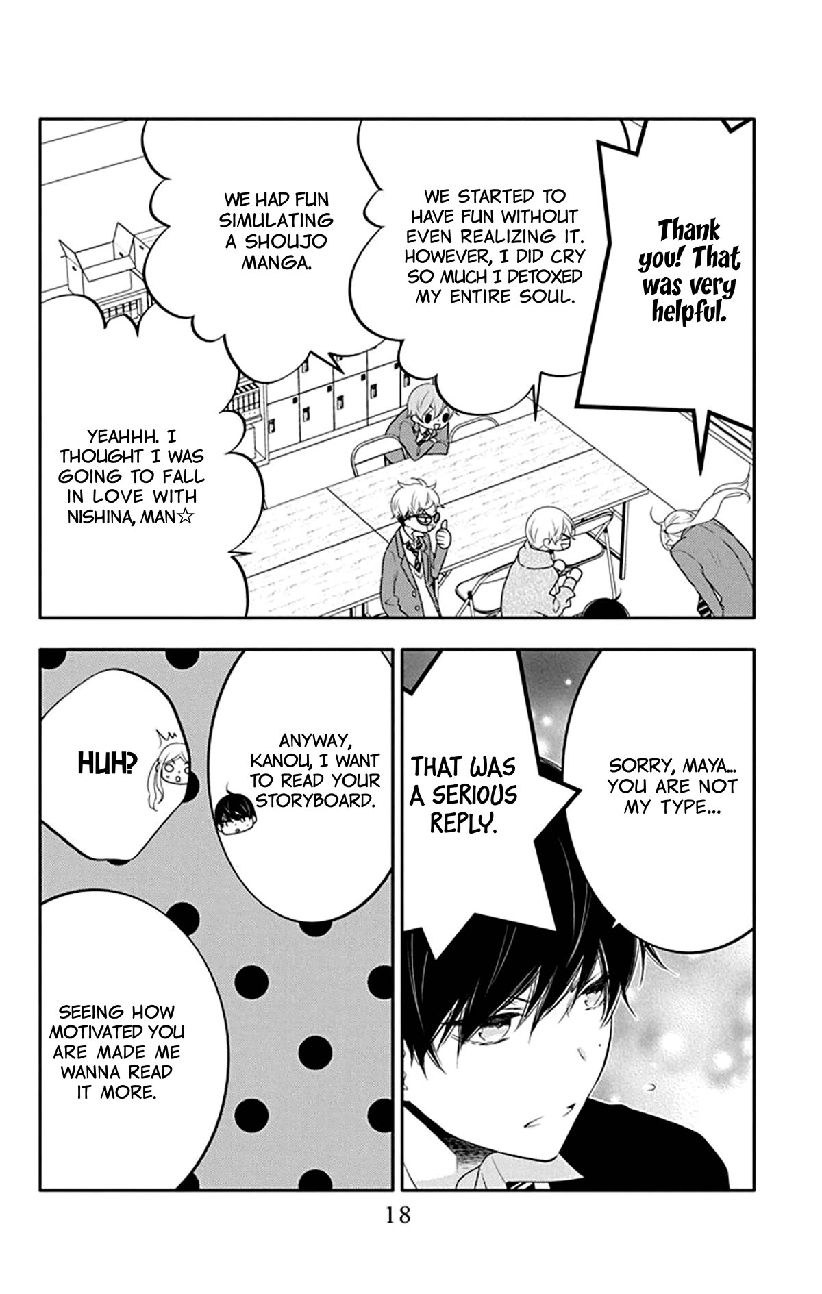 Koi ni Mudaguchi Chapter 21 page 20 - Chapter 21: Dreams and fluttering.