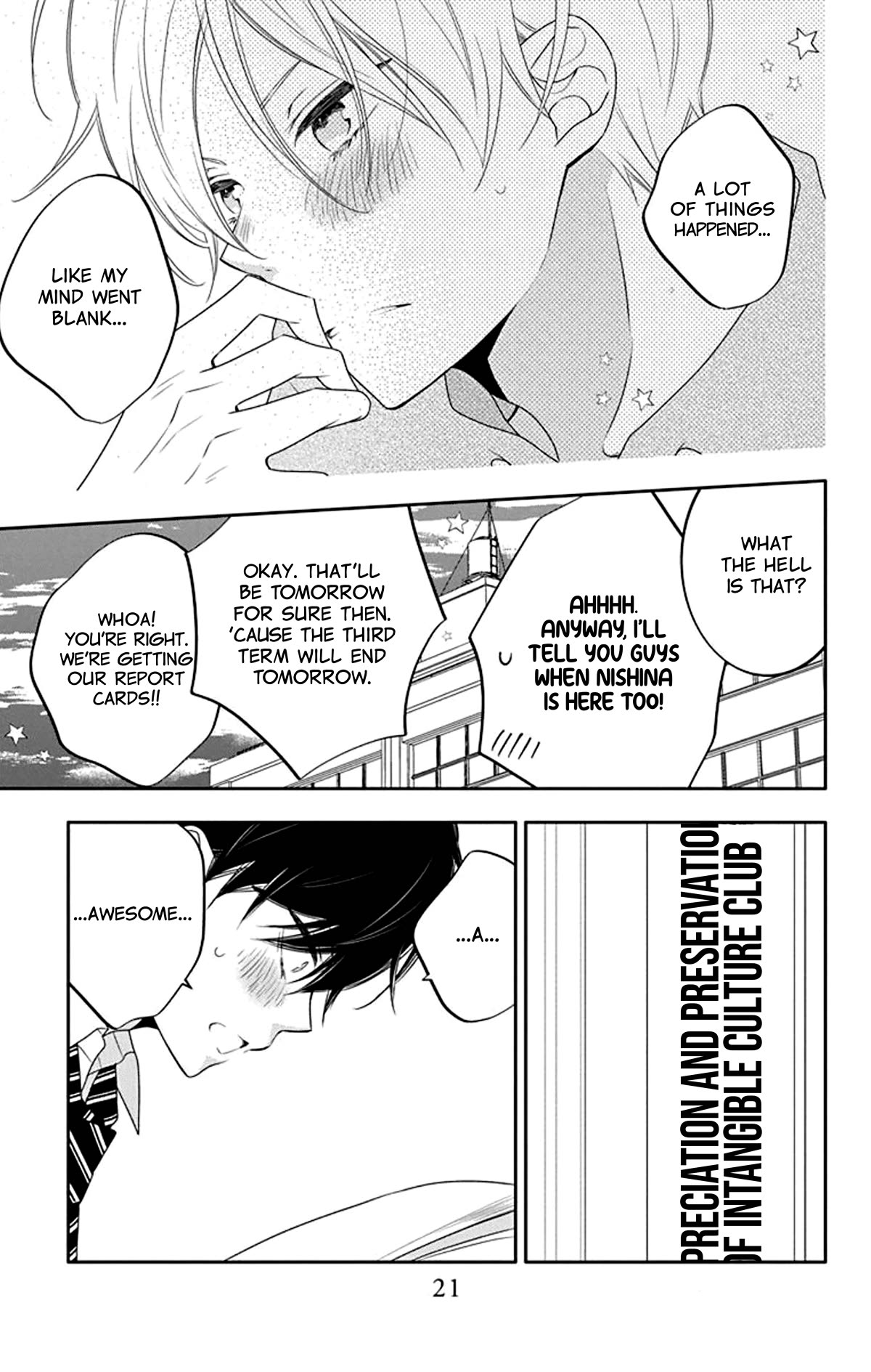 Koi ni Mudaguchi Chapter 21 page 23 - Chapter 21: Dreams and fluttering.