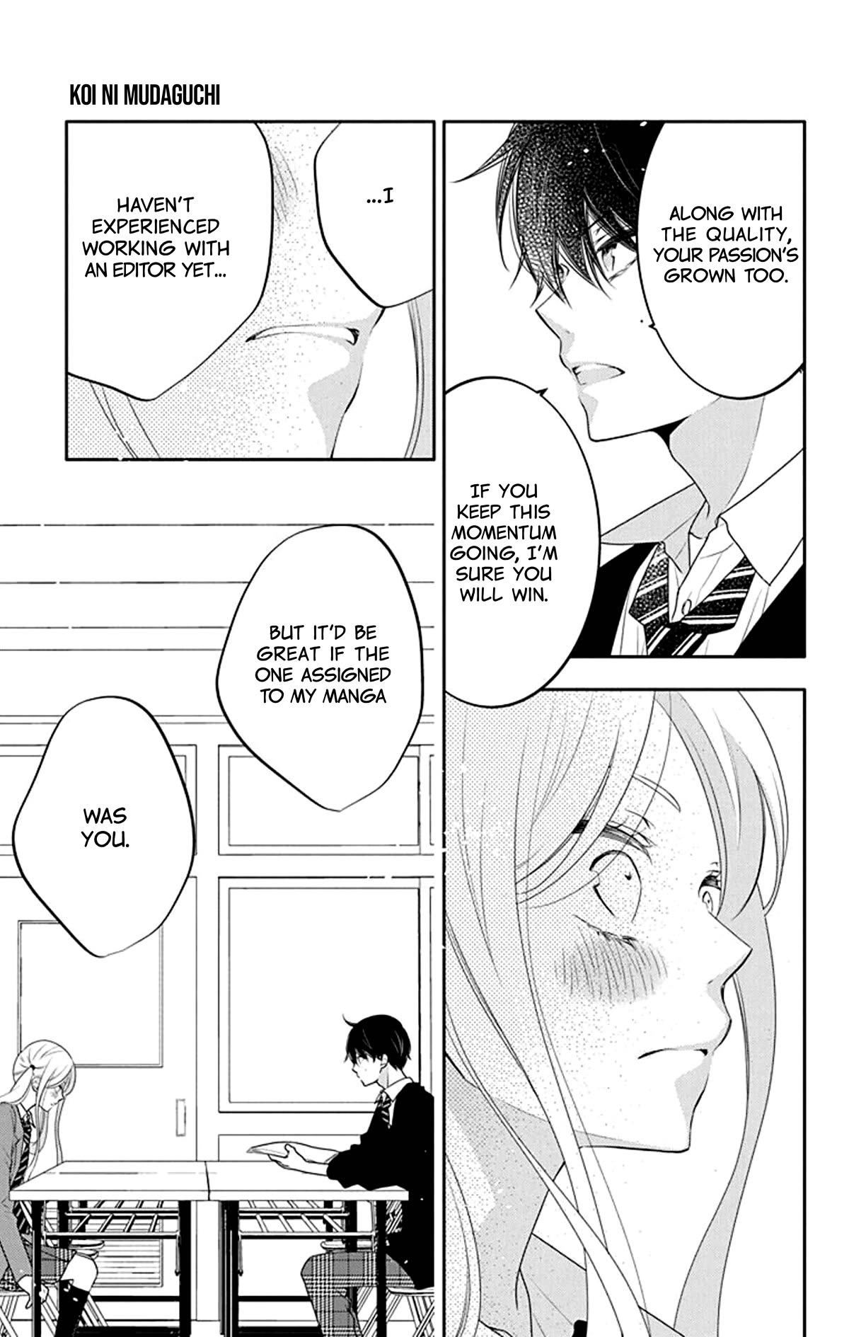 Koi ni Mudaguchi Chapter 21 page 25 - Chapter 21: Dreams and fluttering.