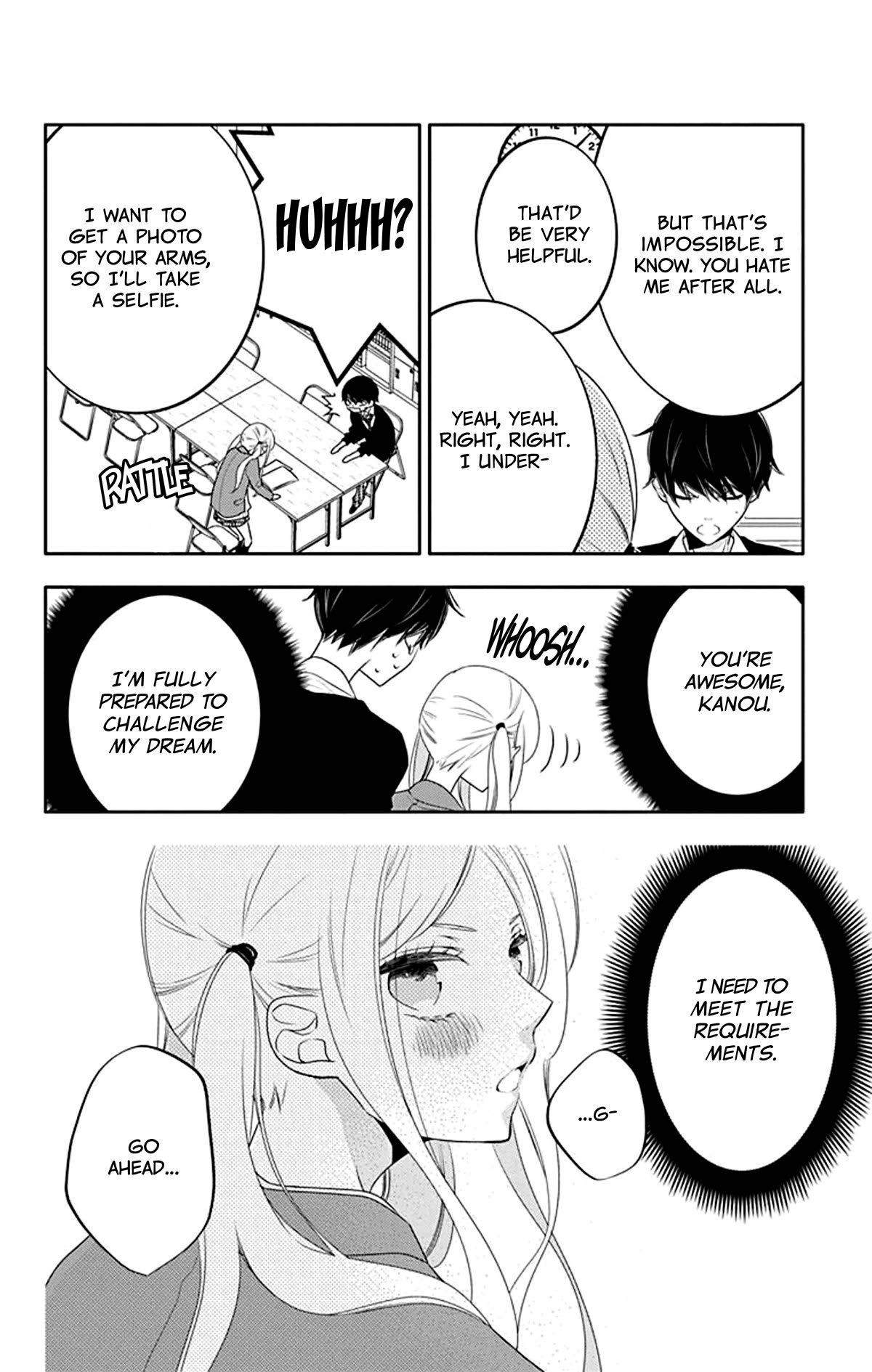 Koi ni Mudaguchi Chapter 21 page 28 - Chapter 21: Dreams and fluttering.