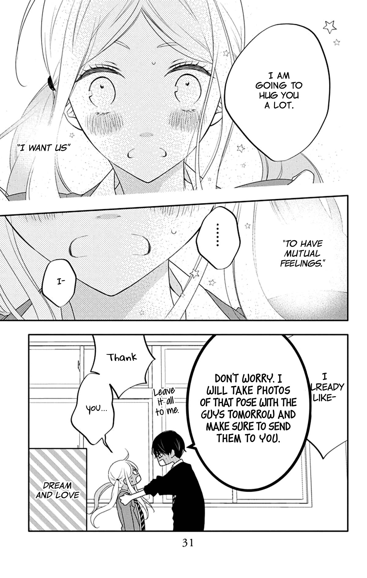 Koi ni Mudaguchi Chapter 21 page 32 - Chapter 21: Dreams and fluttering.