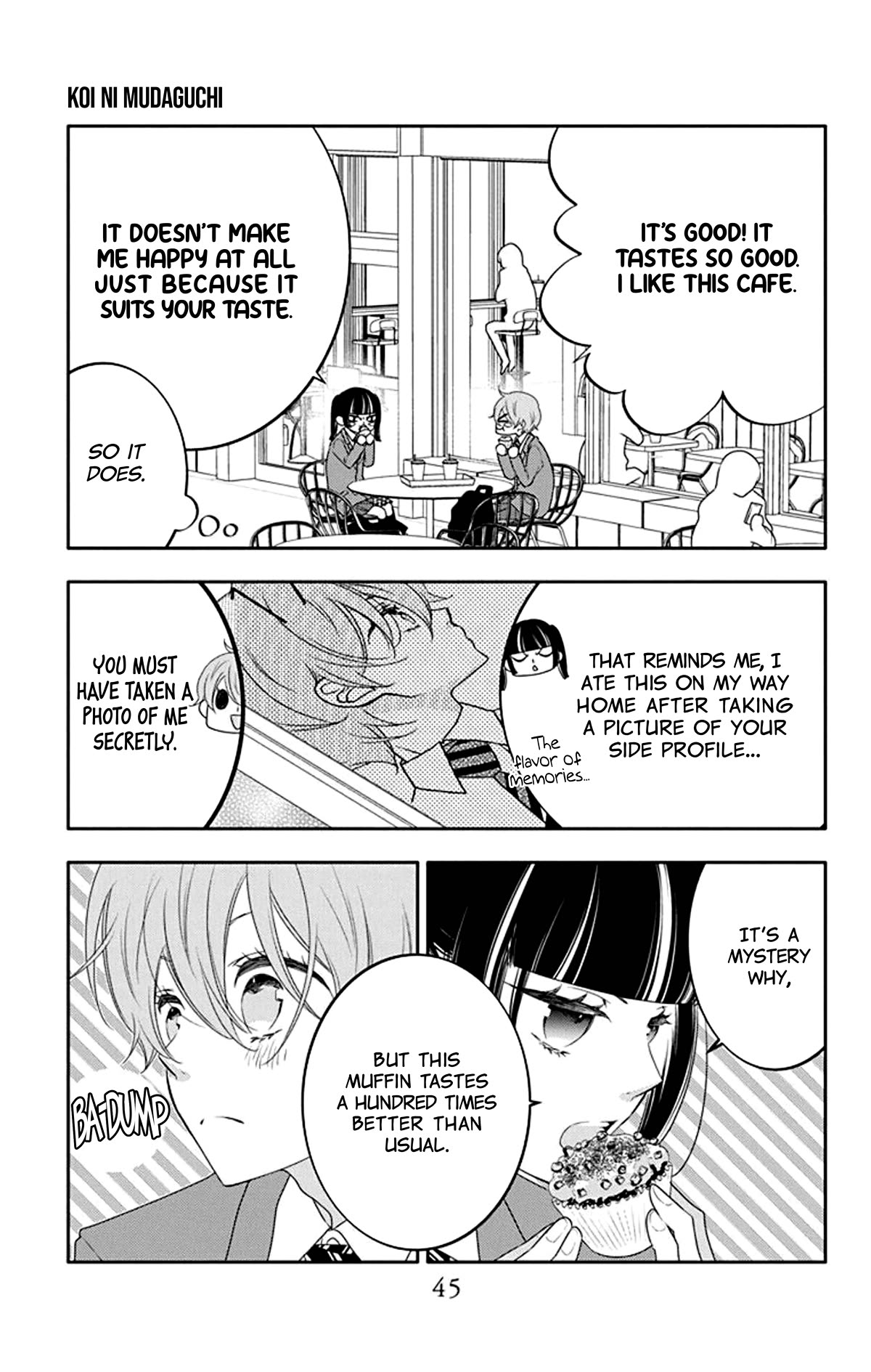 Koi ni Mudaguchi Chapter 22 page 14 - Chapter 22: Sunset and limit.