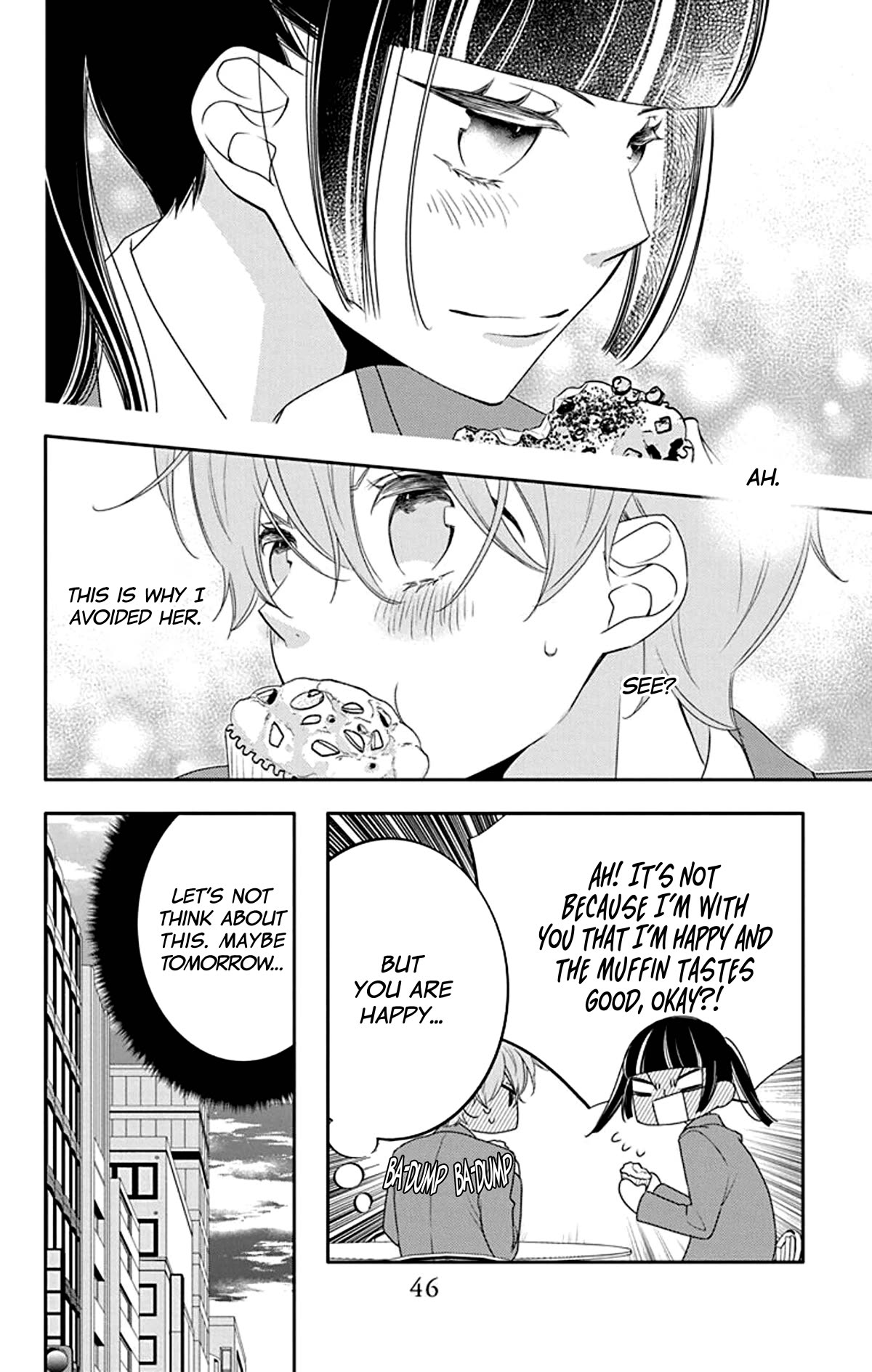 Koi ni Mudaguchi Chapter 22 page 15 - Chapter 22: Sunset and limit.