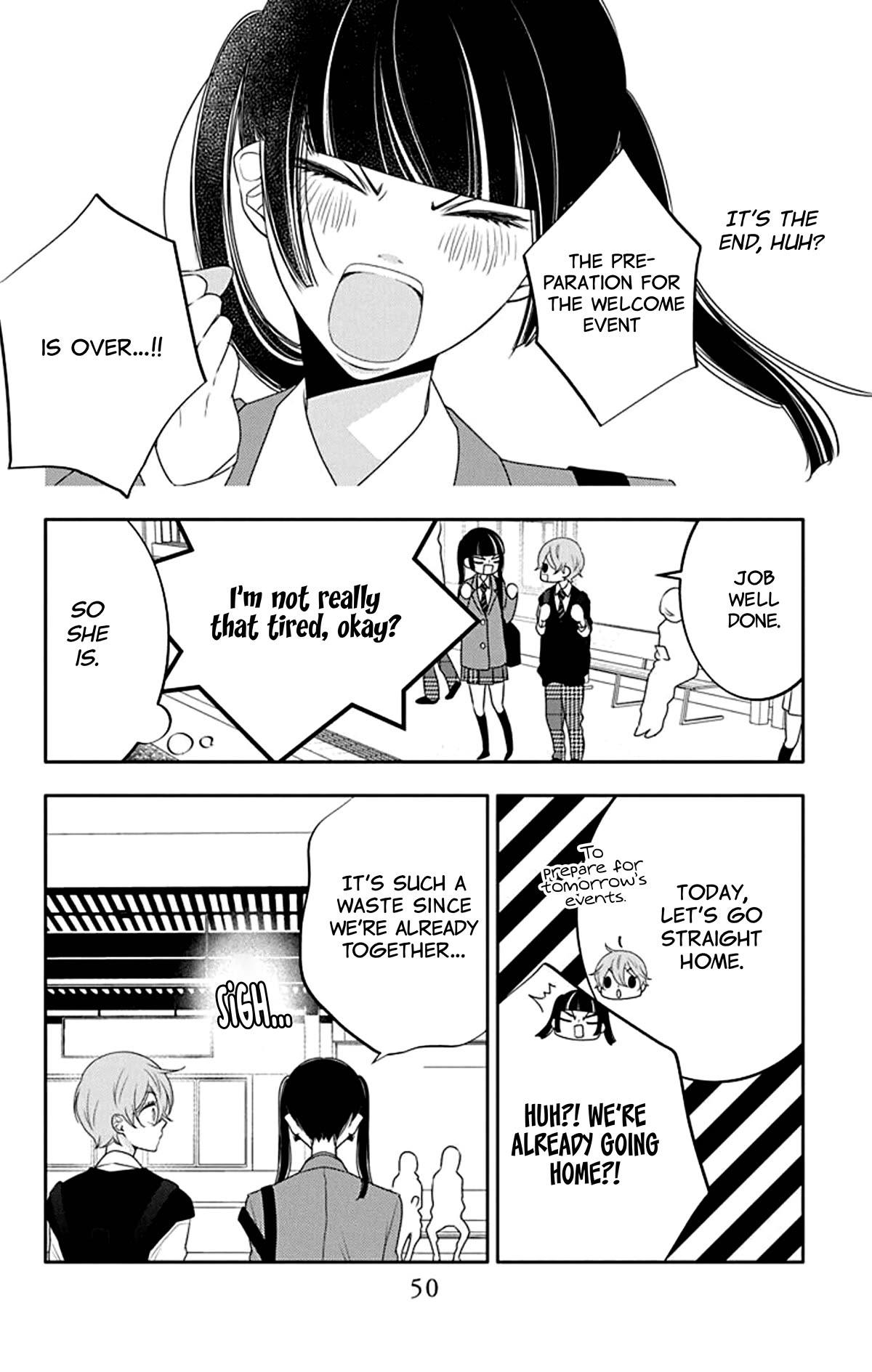 Koi ni Mudaguchi Chapter 22 page 19 - Chapter 22: Sunset and limit.