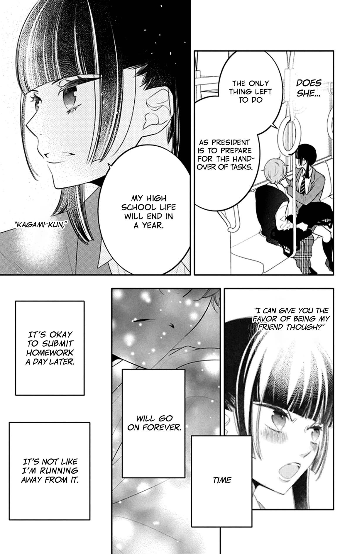 Koi ni Mudaguchi Chapter 22 page 23 - Chapter 22: Sunset and limit.