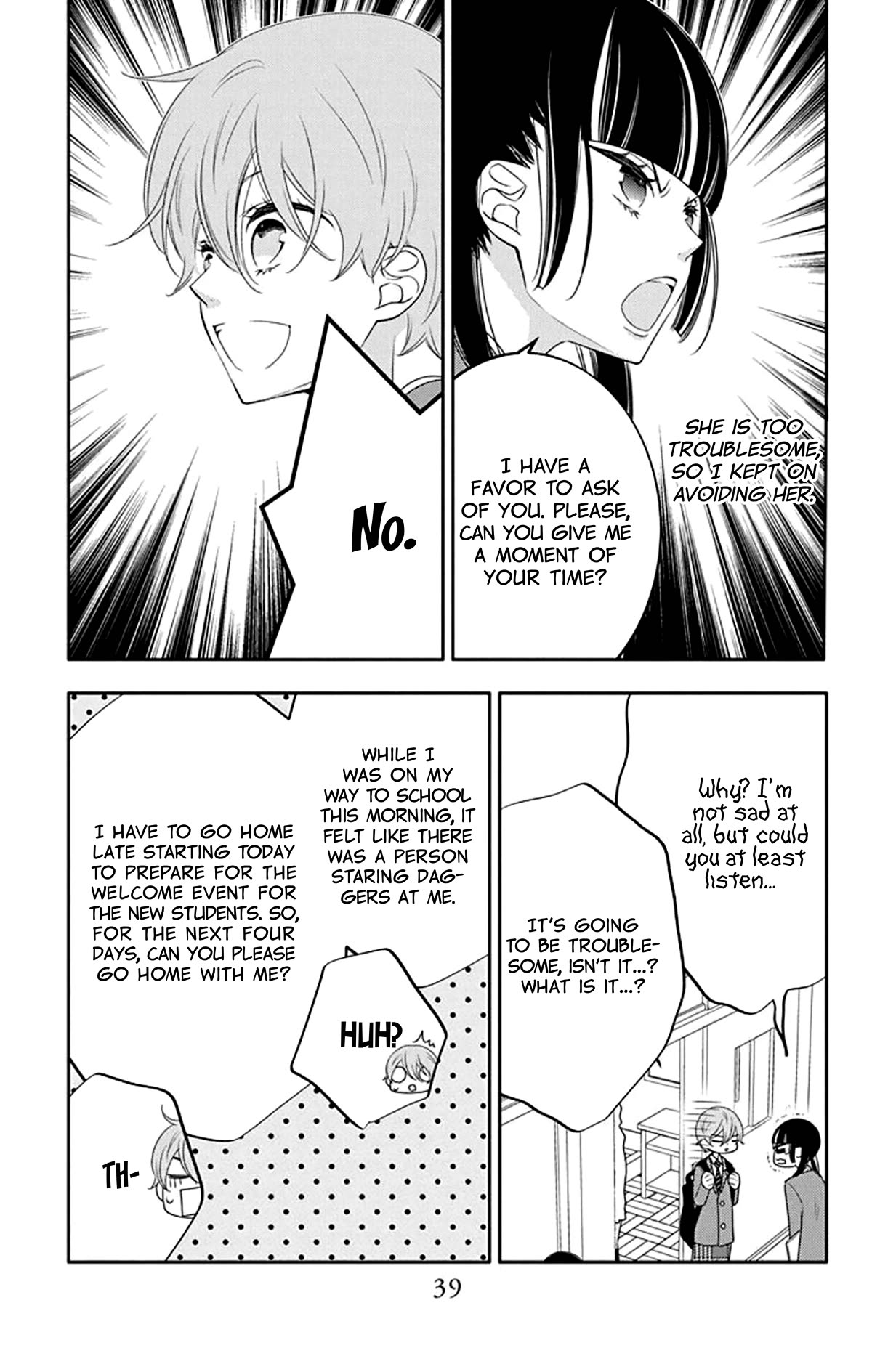 Koi ni Mudaguchi Chapter 22 page 8 - Chapter 22: Sunset and limit.