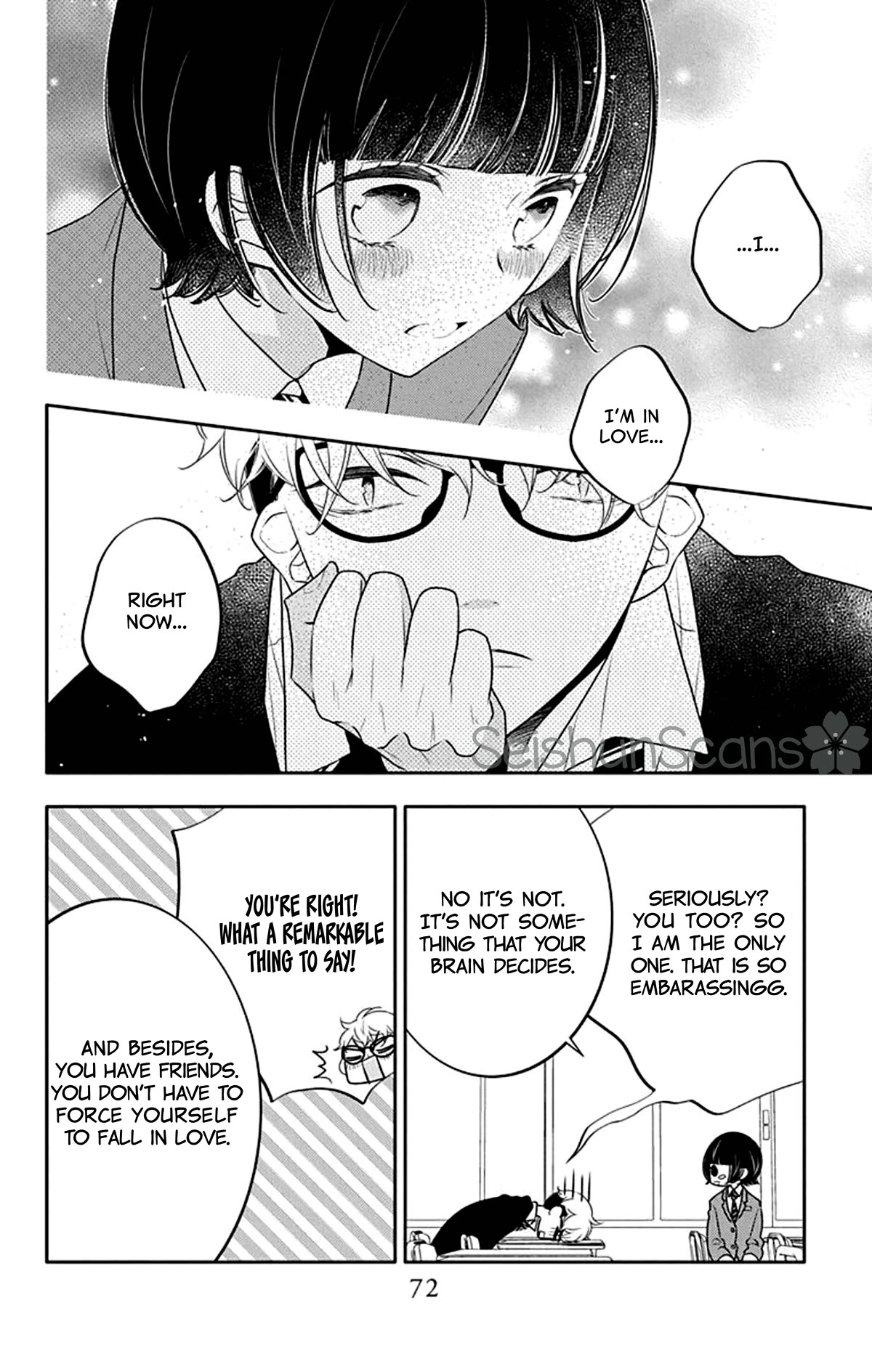 Koi ni Mudaguchi Chapter 23 page 11 - Chapter 23: Smile and haiku.