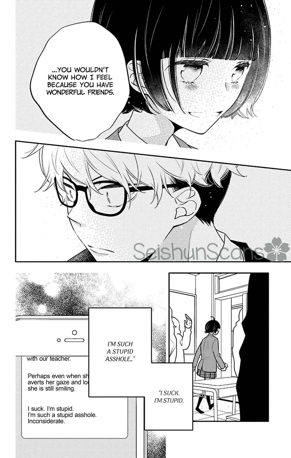 Koi ni Mudaguchi Chapter 23 page 21 - Chapter 23: Smile and haiku.