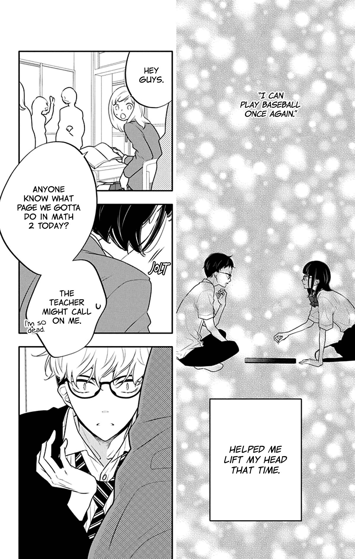 Koi ni Mudaguchi Chapter 23 page 23 - Chapter 23: Smile and haiku.