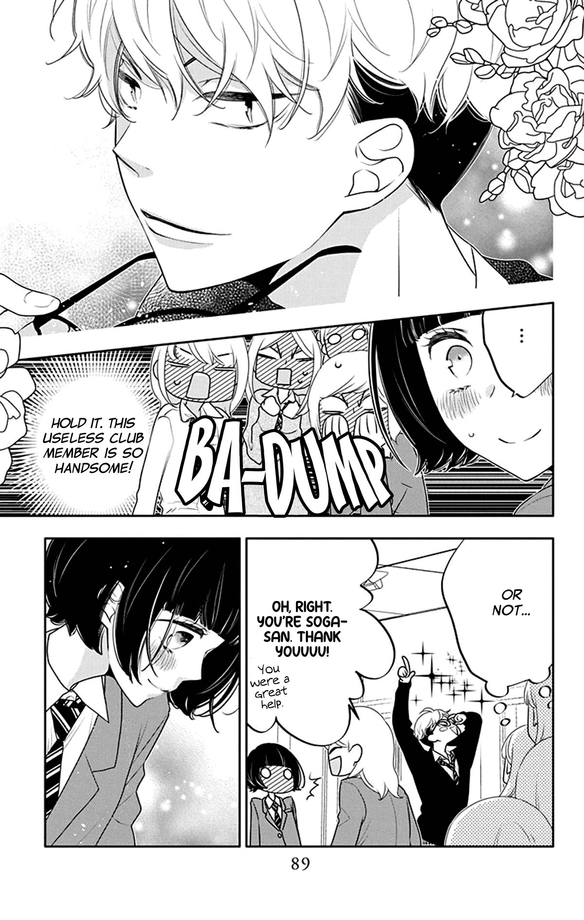 Koi ni Mudaguchi Chapter 23 page 28 - Chapter 23: Smile and haiku.