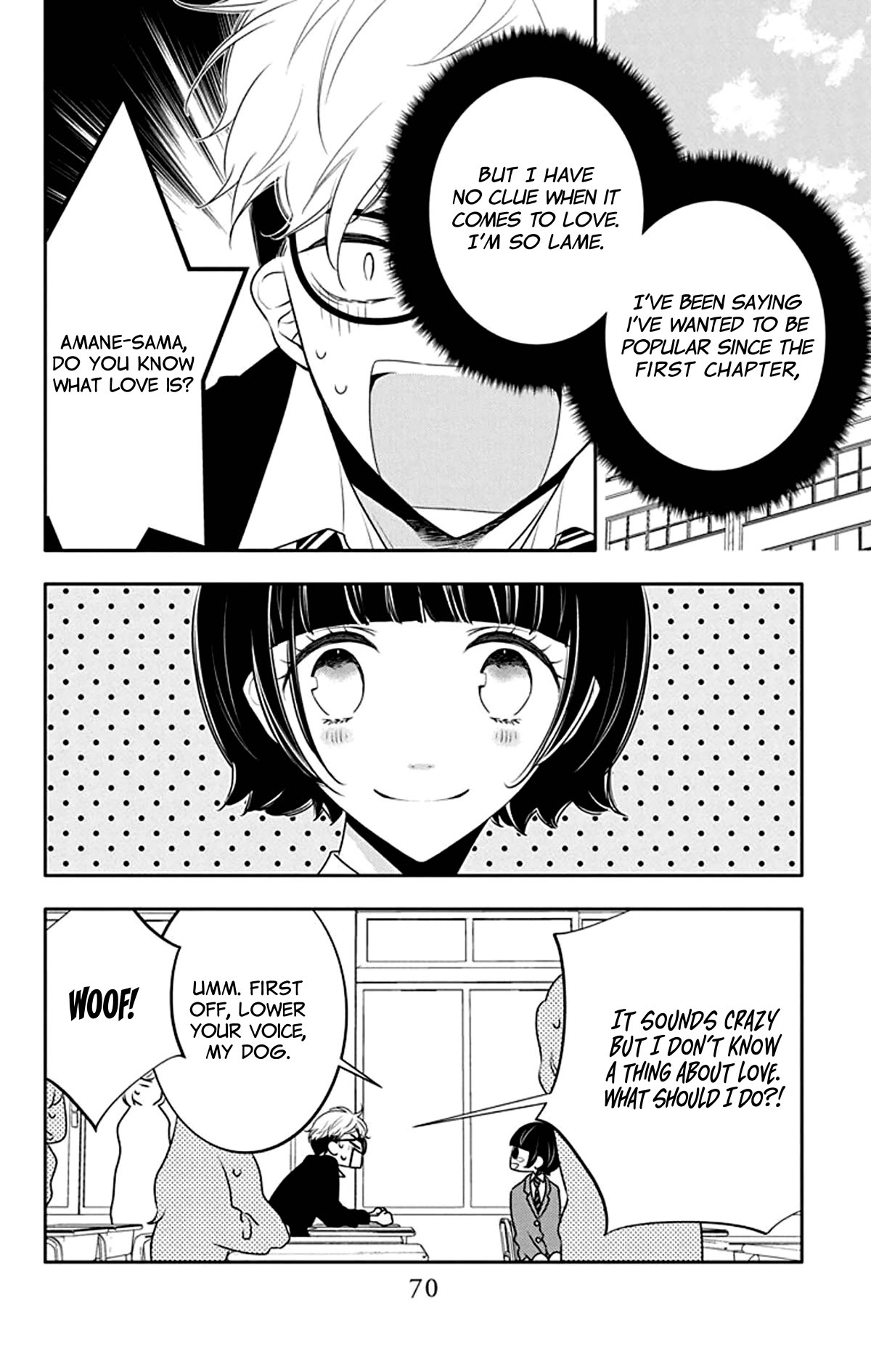 Koi ni Mudaguchi Chapter 23 page 9 - Chapter 23: Smile and haiku.
