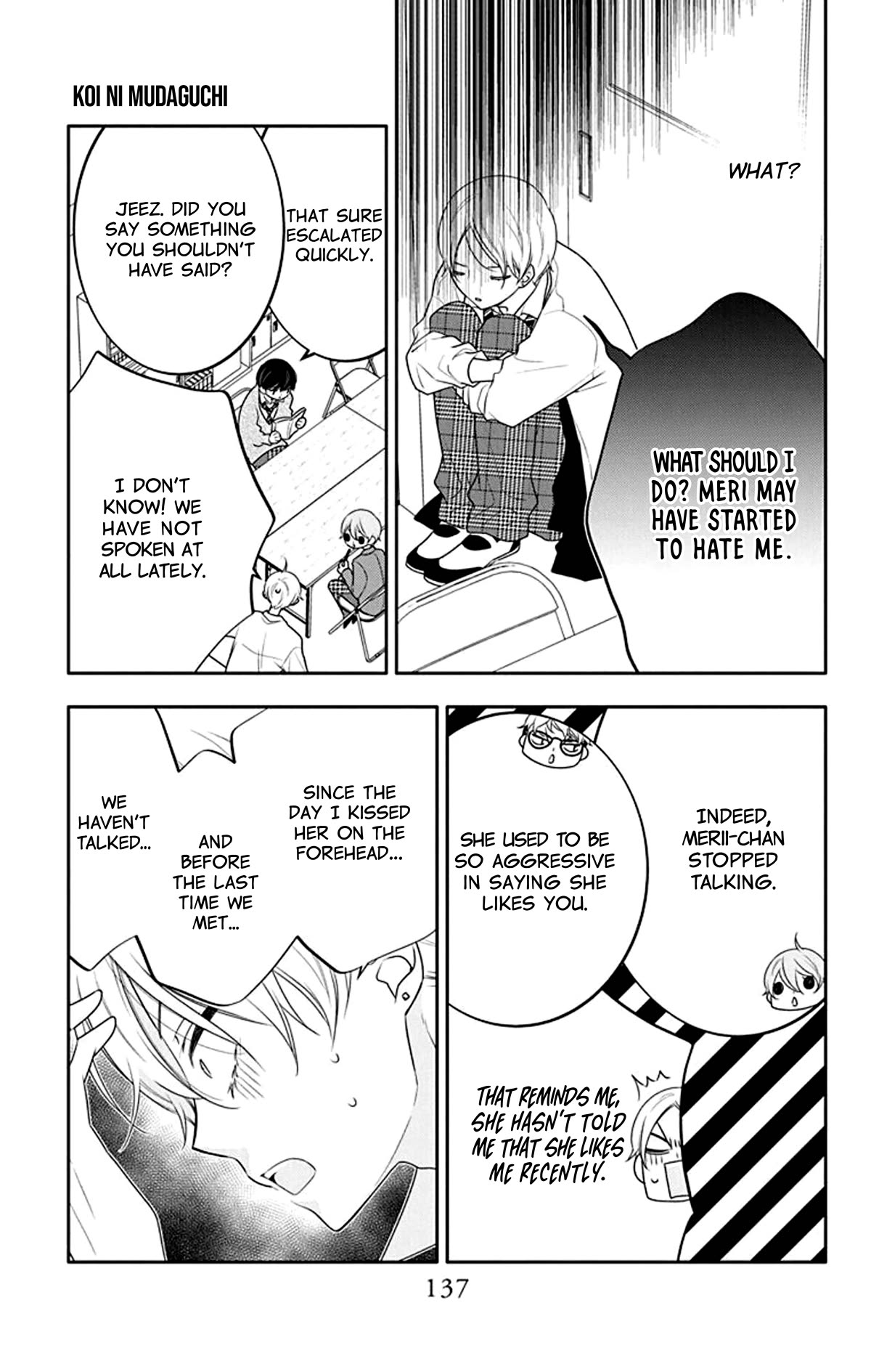 Koi ni Mudaguchi Chapter 25 page 12 - Chapter 25: Liking and fluffiness.