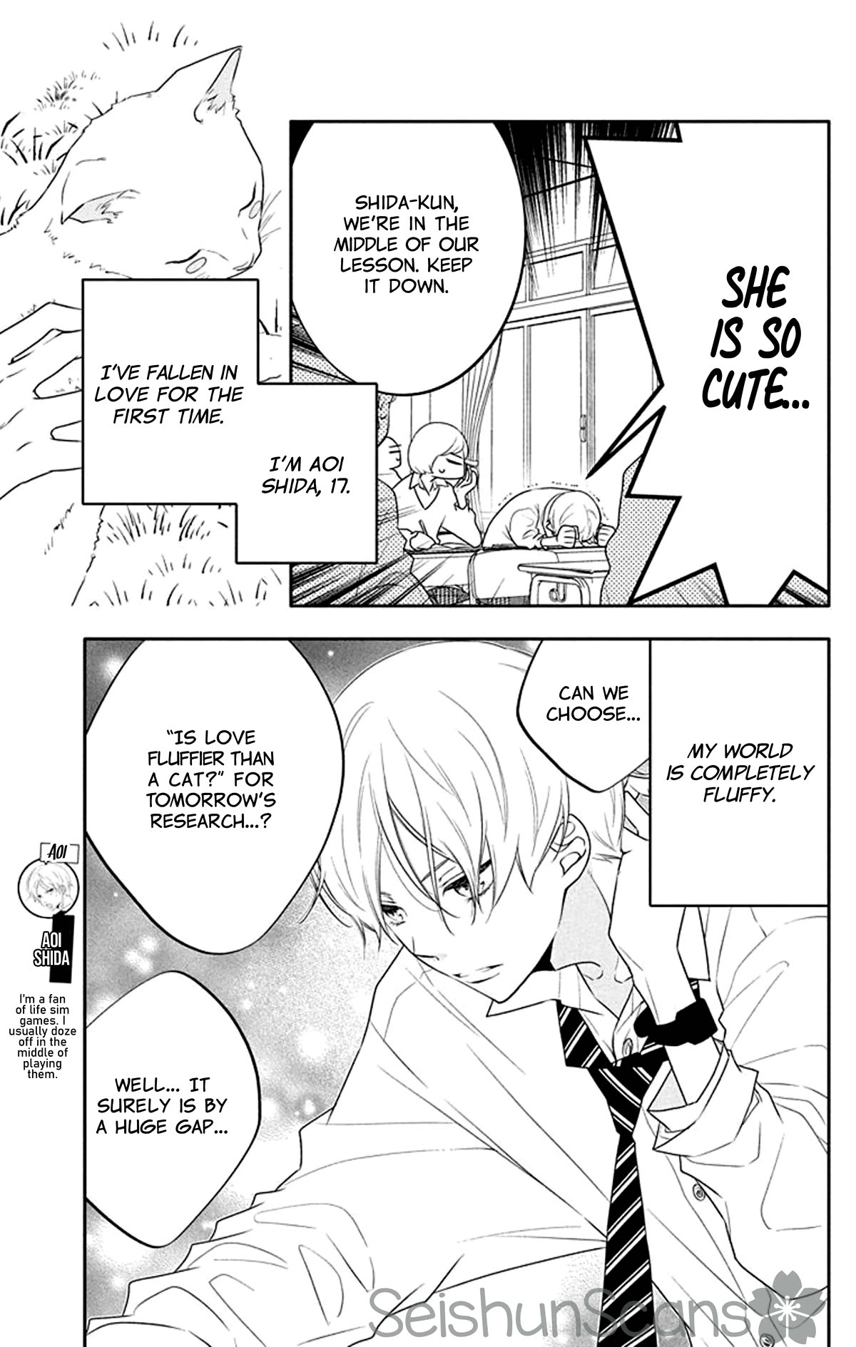 Koi ni Mudaguchi Chapter 25 page 6 - Chapter 25: Liking and fluffiness.