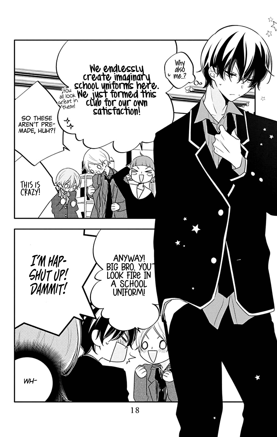 Koi ni Mudaguchi Chapter 26 page 20 - Chapter 26: Ba-dump and green.