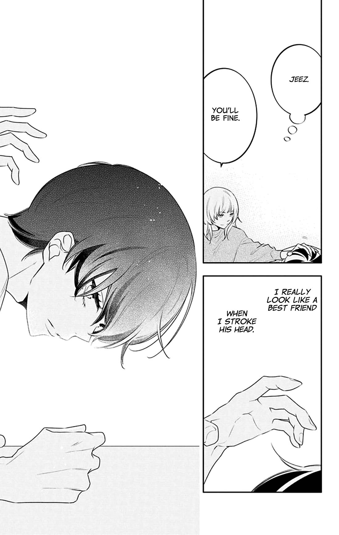 Koi ni Mudaguchi Chapter 26 page 25 - Chapter 26: Ba-dump and green.
