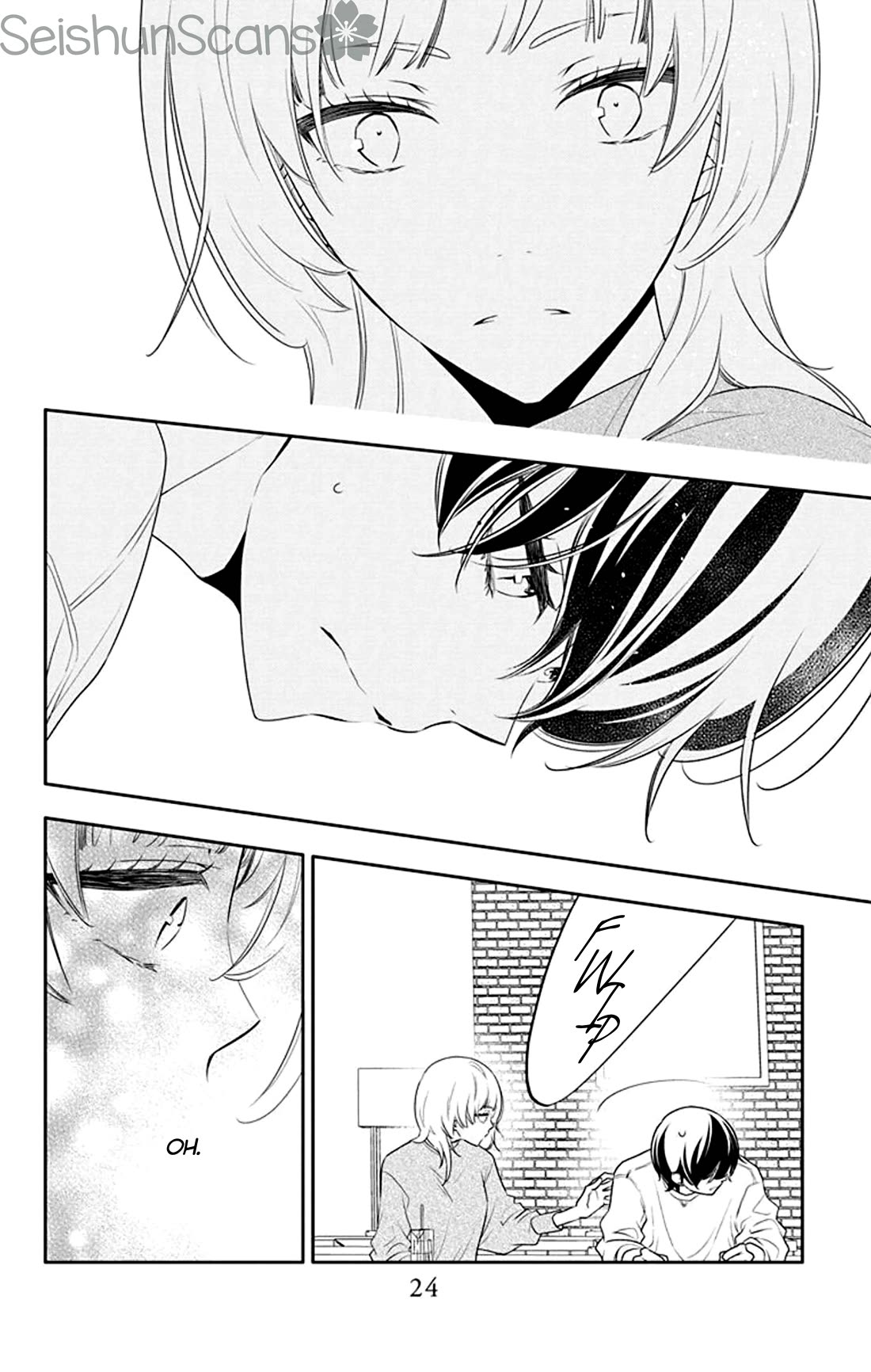 Koi ni Mudaguchi Chapter 26 page 26 - Chapter 26: Ba-dump and green.