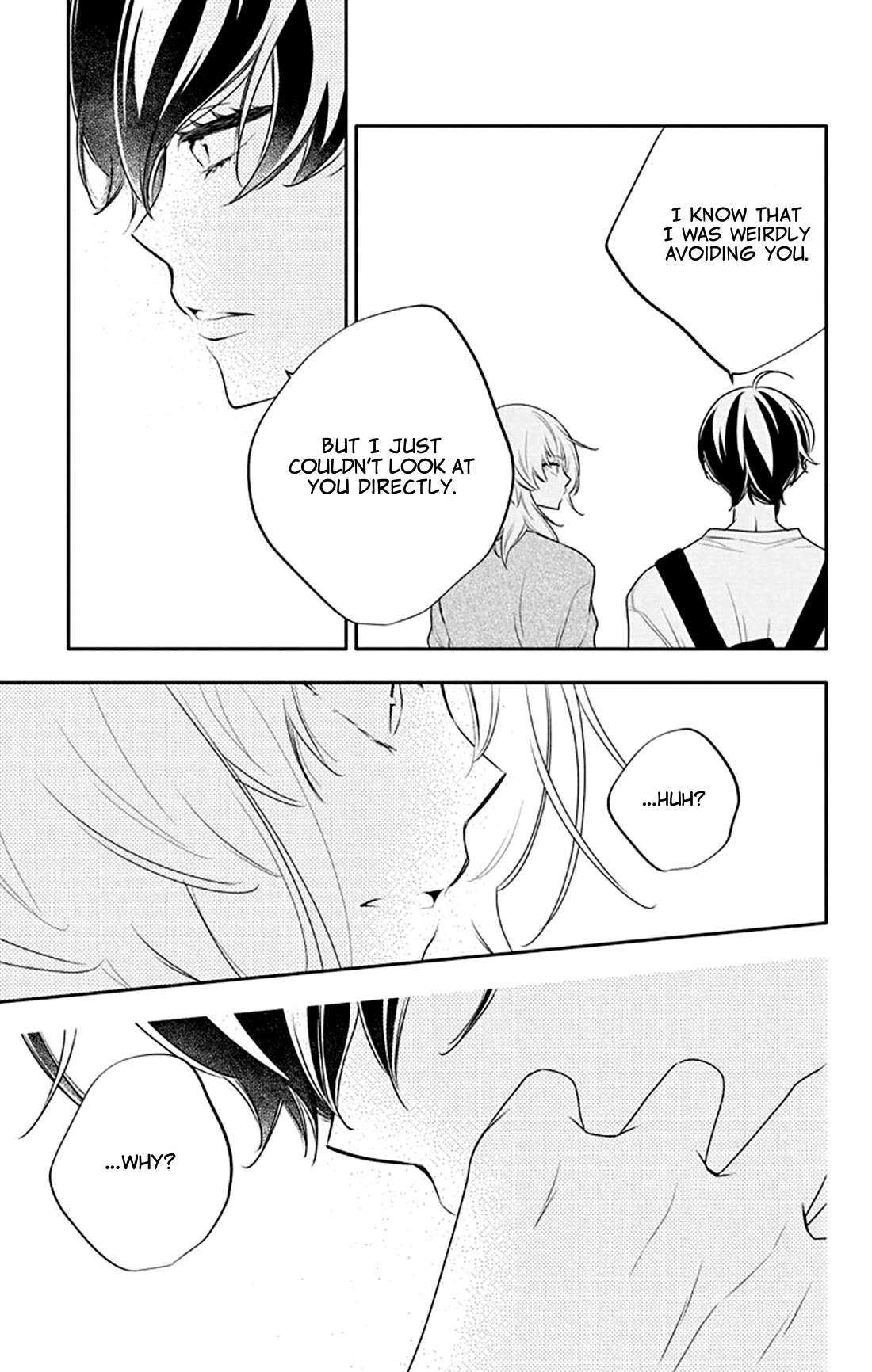 Koi ni Mudaguchi Chapter 26 page 29 - Chapter 26: Ba-dump and green.