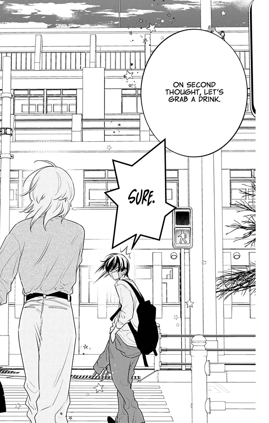 Koi ni Mudaguchi Chapter 26 page 32 - Chapter 26: Ba-dump and green.