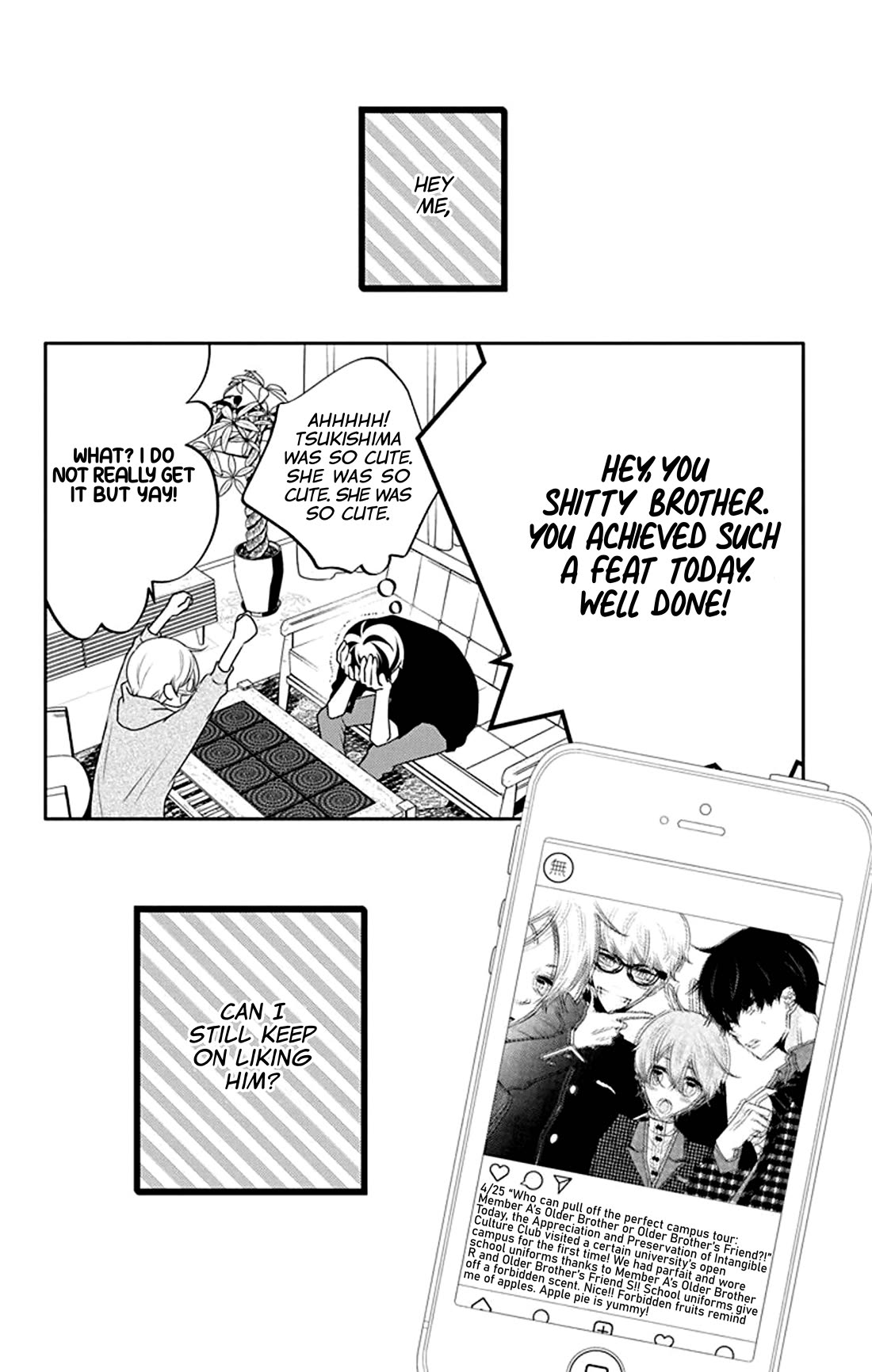 Koi ni Mudaguchi Chapter 26 page 33 - Chapter 26: Ba-dump and green.