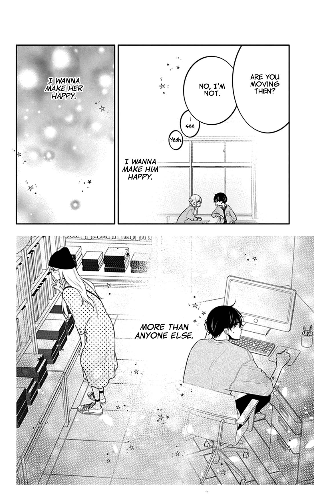 Koi ni Mudaguchi Chapter 27 page 14 - Chapter 27: Promise and gift.