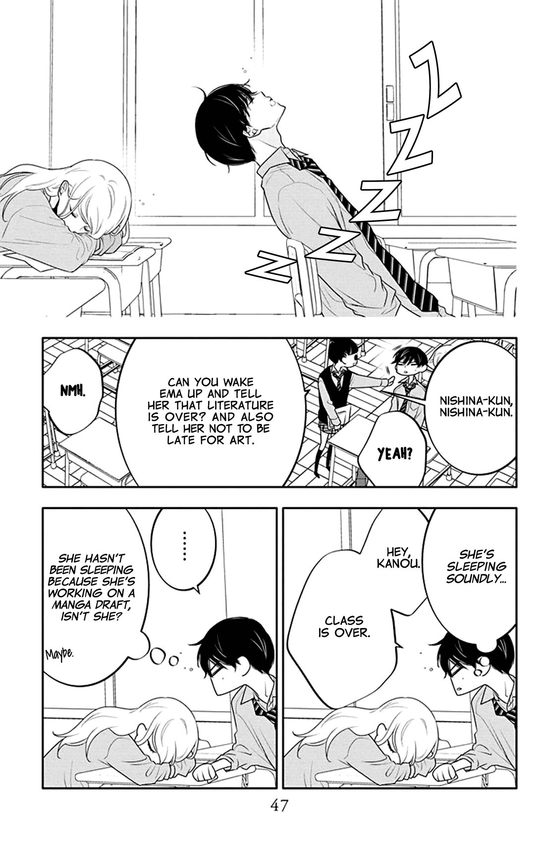 Koi ni Mudaguchi Chapter 27 page 15 - Chapter 27: Promise and gift.