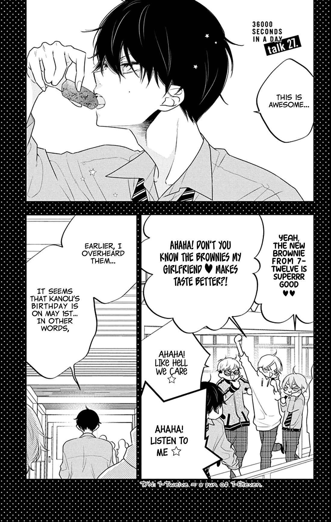 Koi ni Mudaguchi Chapter 27 page 2 - Chapter 27: Promise and gift.