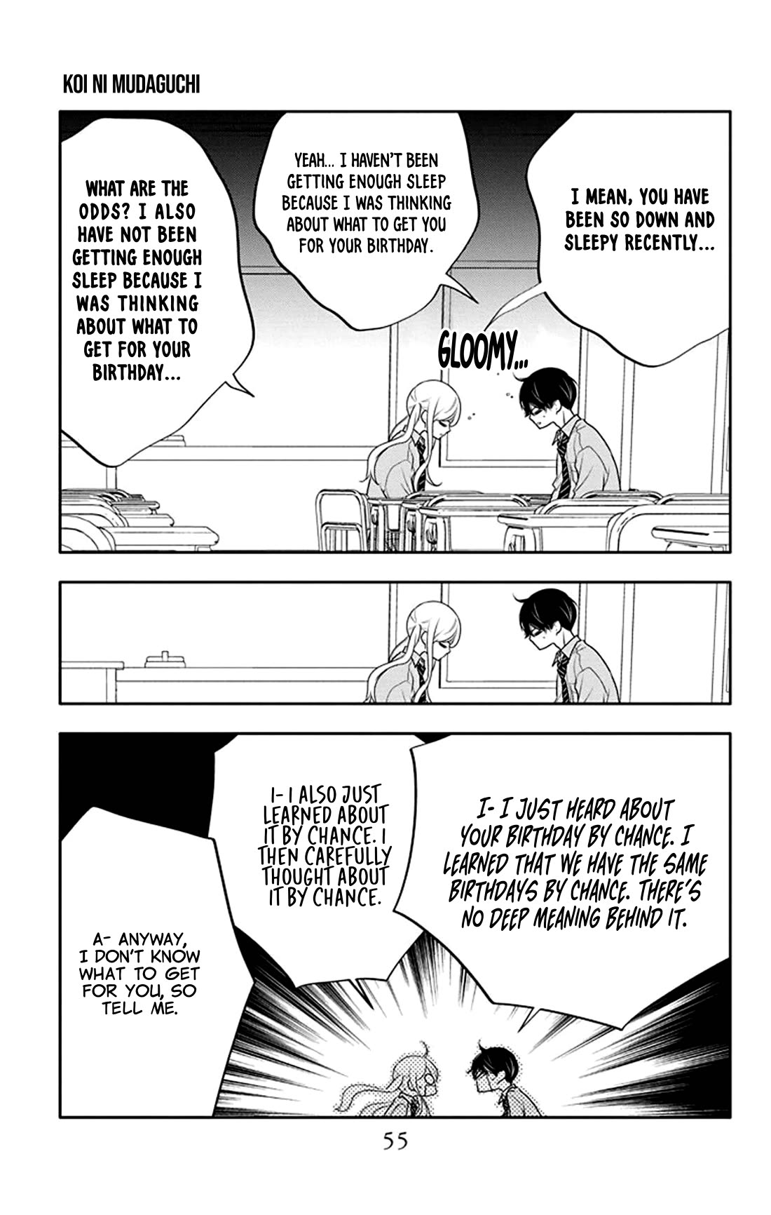 Koi ni Mudaguchi Chapter 27 page 23 - Chapter 27: Promise and gift.
