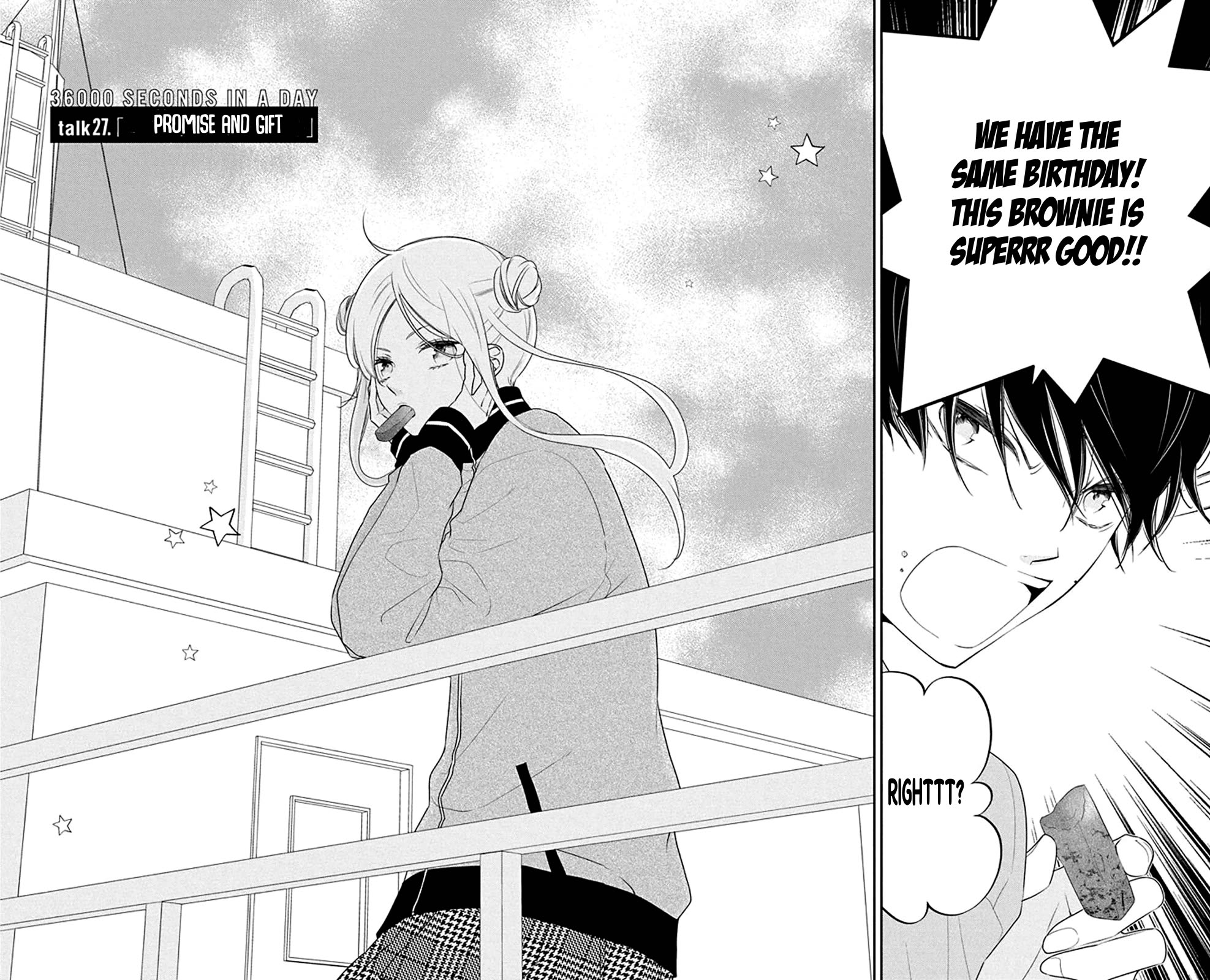 Koi ni Mudaguchi Chapter 27 page 3 - Chapter 27: Promise and gift.