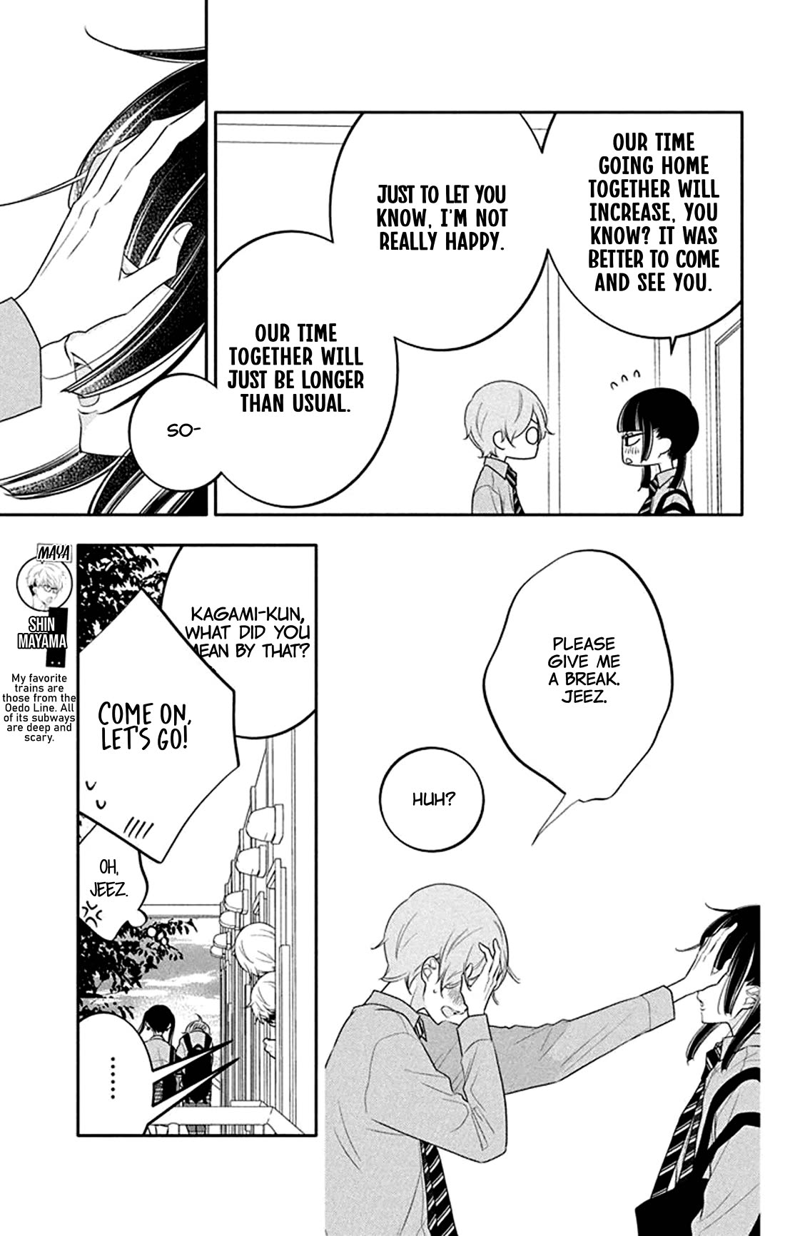 Koi ni Mudaguchi Chapter 27 page 7 - Chapter 27: Promise and gift.