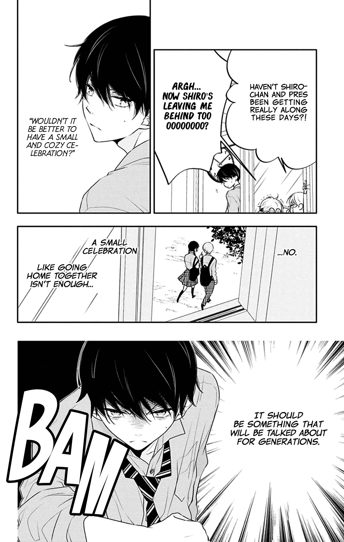 Koi ni Mudaguchi Chapter 27 page 8 - Chapter 27: Promise and gift.