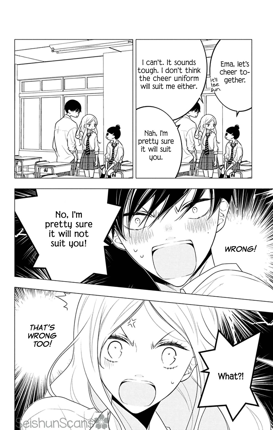 Koi ni Mudaguchi Chapter 28 page 11 - Chapter 28: Top spot and overthrowing the elites.