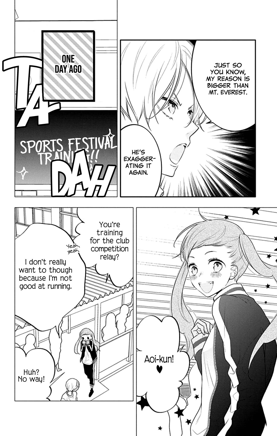 Koi ni Mudaguchi Chapter 28 page 13 - Chapter 28: Top spot and overthrowing the elites.