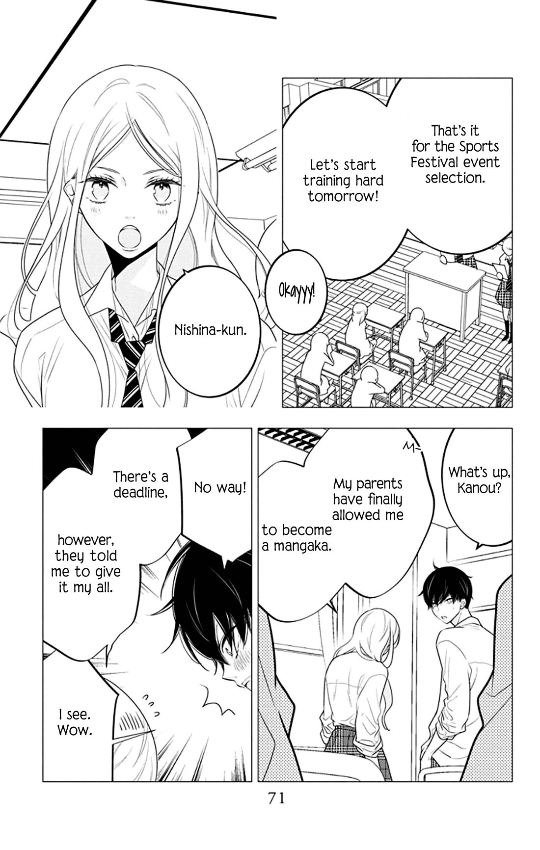 Koi ni Mudaguchi Chapter 28 page 8 - Chapter 28: Top spot and overthrowing the elites.