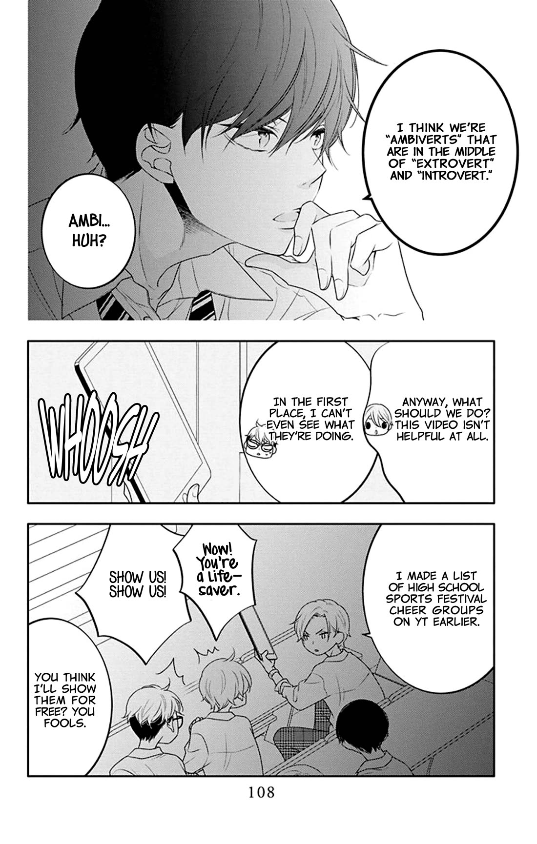 Koi ni Mudaguchi Chapter 29 page 13 - Chapter 29: Rival and misunderstanding.