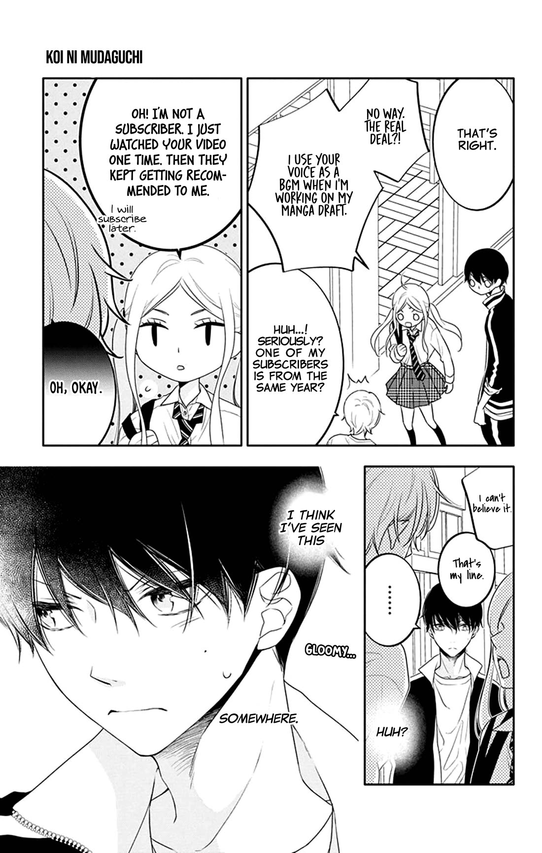 Koi ni Mudaguchi Chapter 29 page 22 - Chapter 29: Rival and misunderstanding.