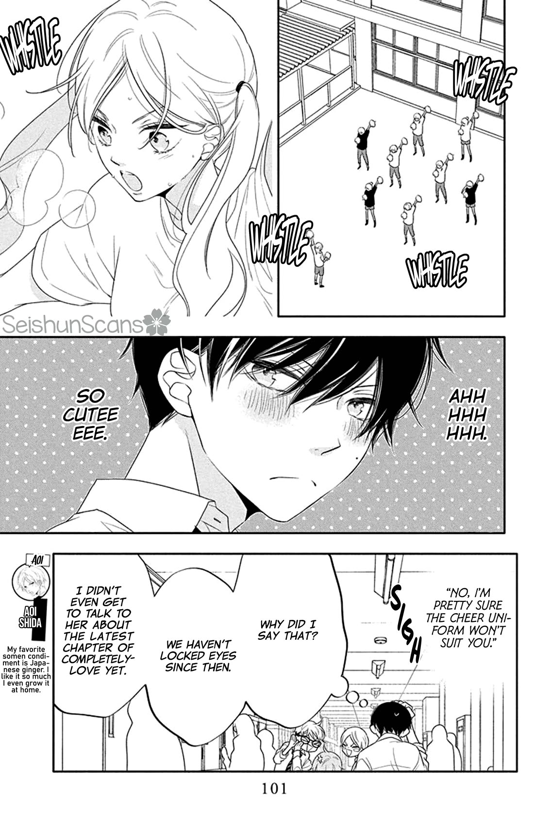 Koi ni Mudaguchi Chapter 29 page 6 - Chapter 29: Rival and misunderstanding.