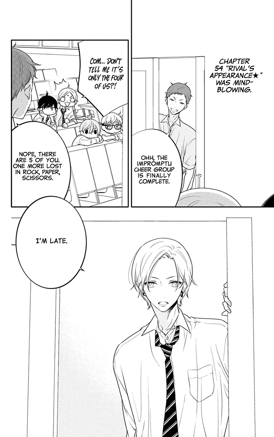 Koi ni Mudaguchi Chapter 29 page 7 - Chapter 29: Rival and misunderstanding.