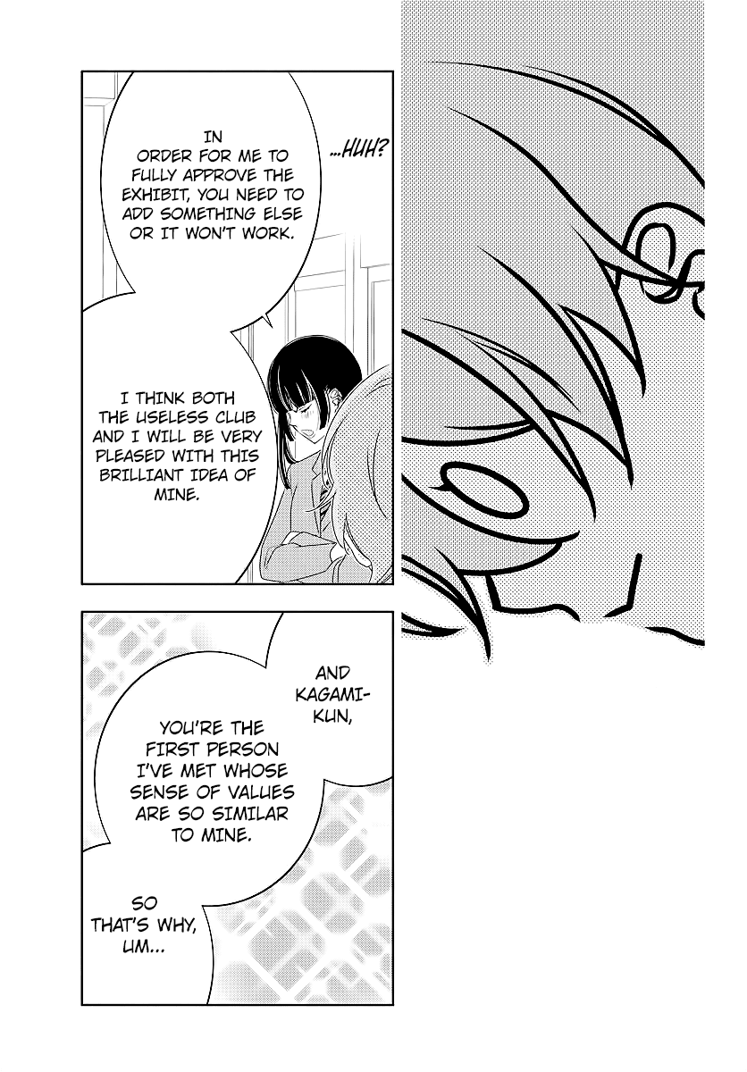 Koi ni Mudaguchi Chapter 3 page 27 - Chapter 3: Flags and Tsundere