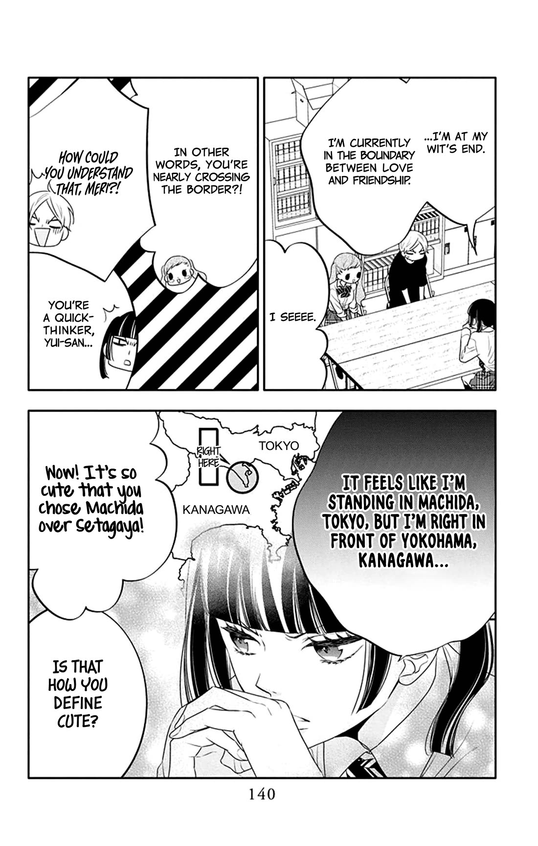 Koi ni Mudaguchi Chapter 30 page 15 - Chapter 30: Smallness and fingers.