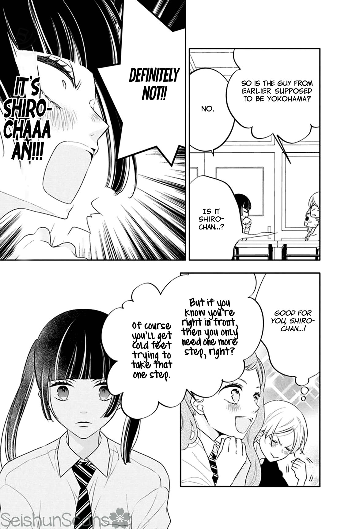 Koi ni Mudaguchi Chapter 30 page 16 - Chapter 30: Smallness and fingers.