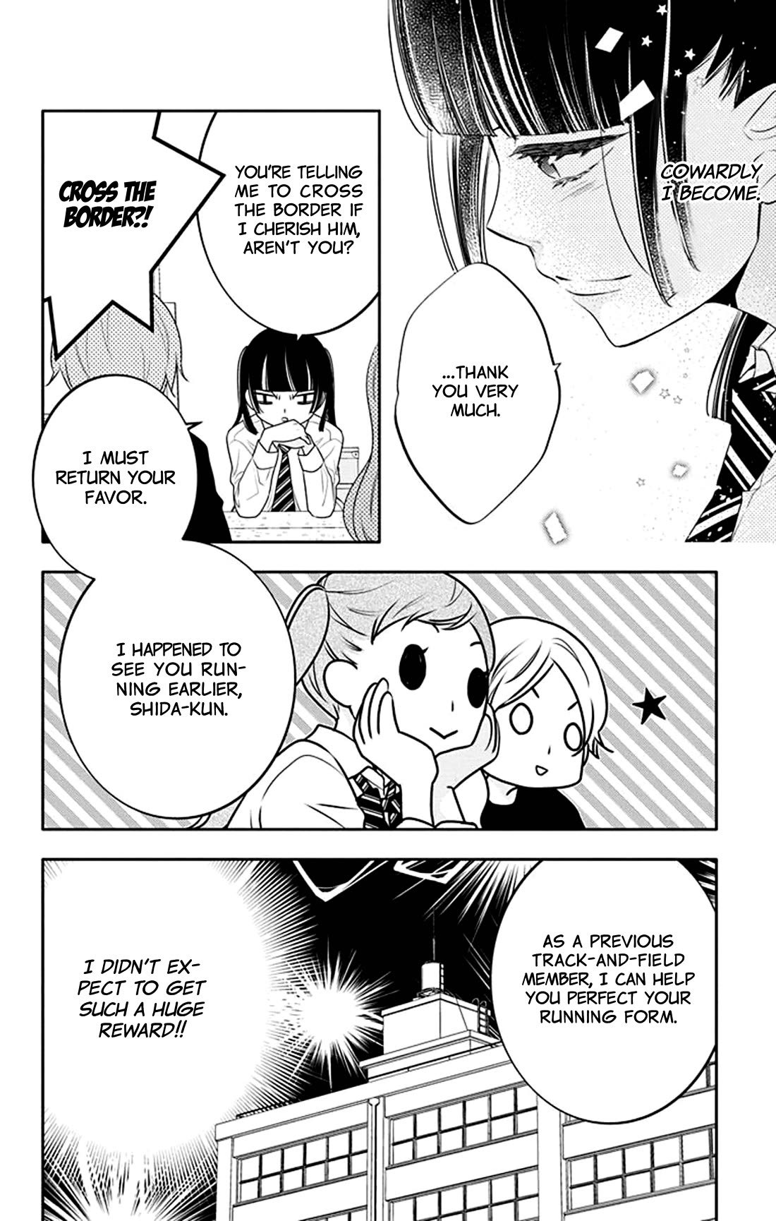 Koi ni Mudaguchi Chapter 30 page 19 - Chapter 30: Smallness and fingers.