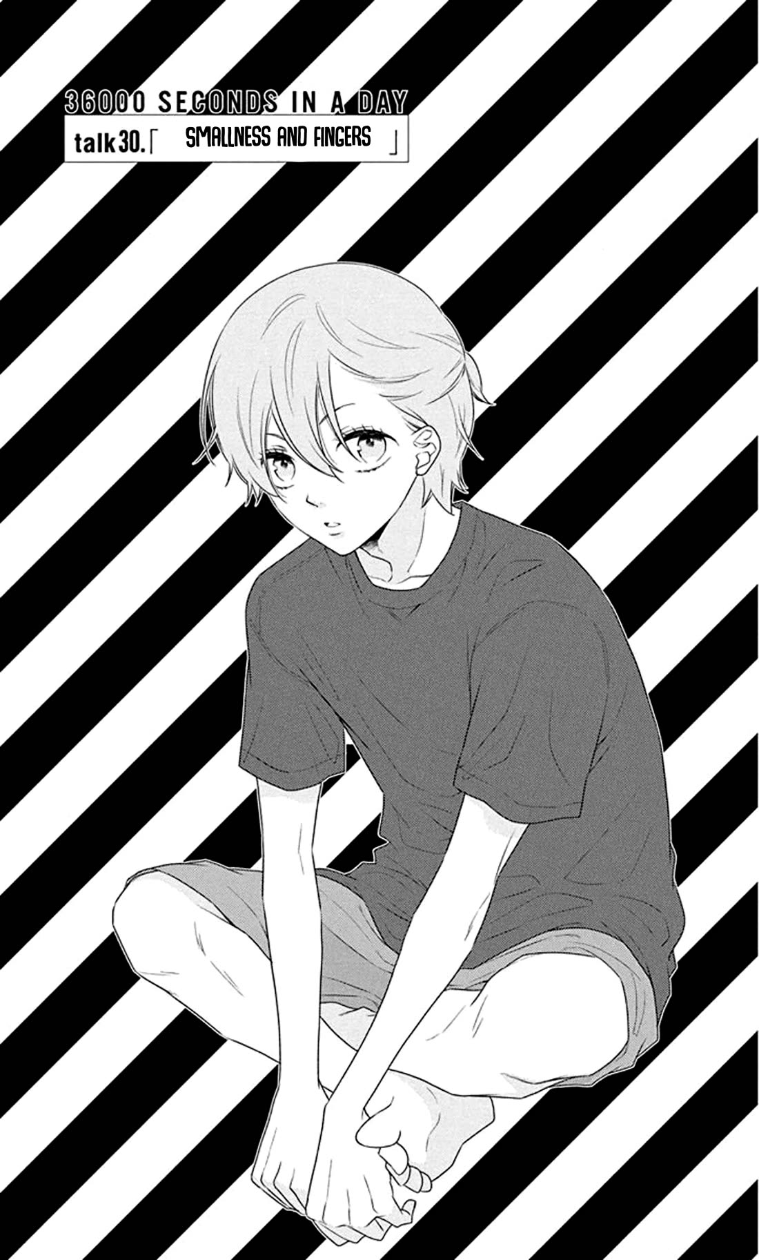 Koi ni Mudaguchi Chapter 30 page 2 - Chapter 30: Smallness and fingers.