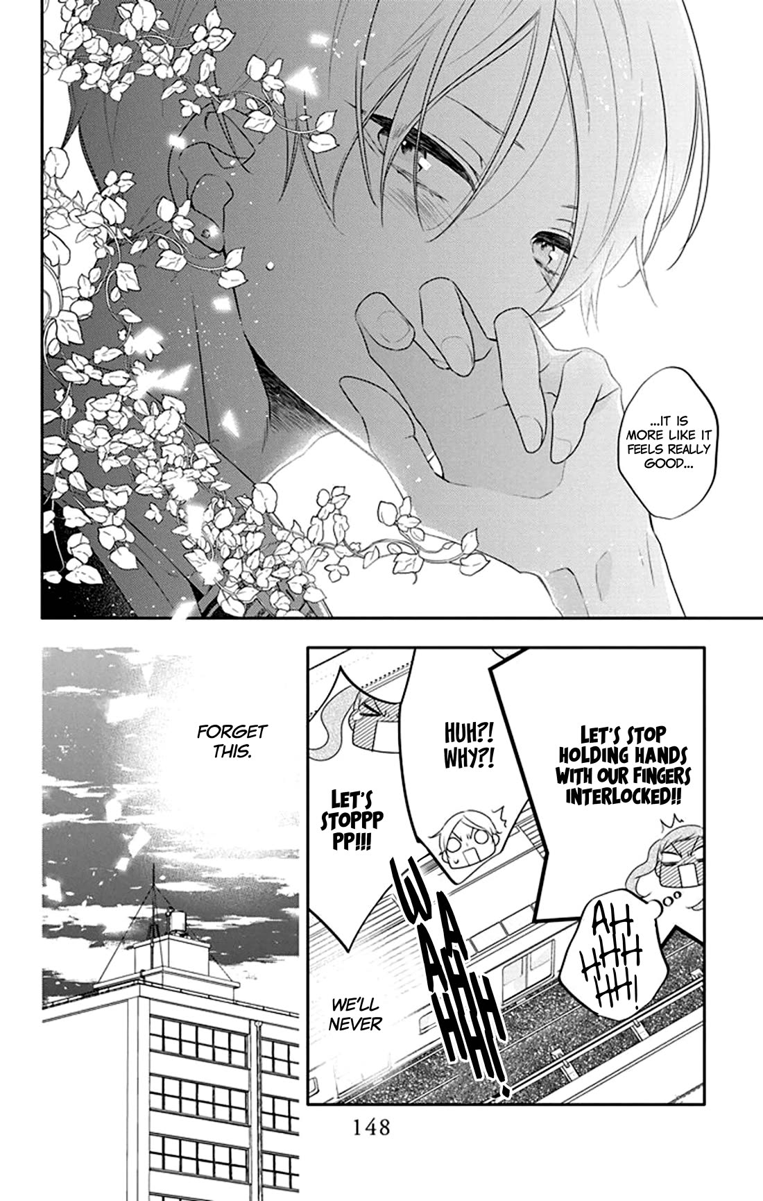 Koi ni Mudaguchi Chapter 30 page 23 - Chapter 30: Smallness and fingers.