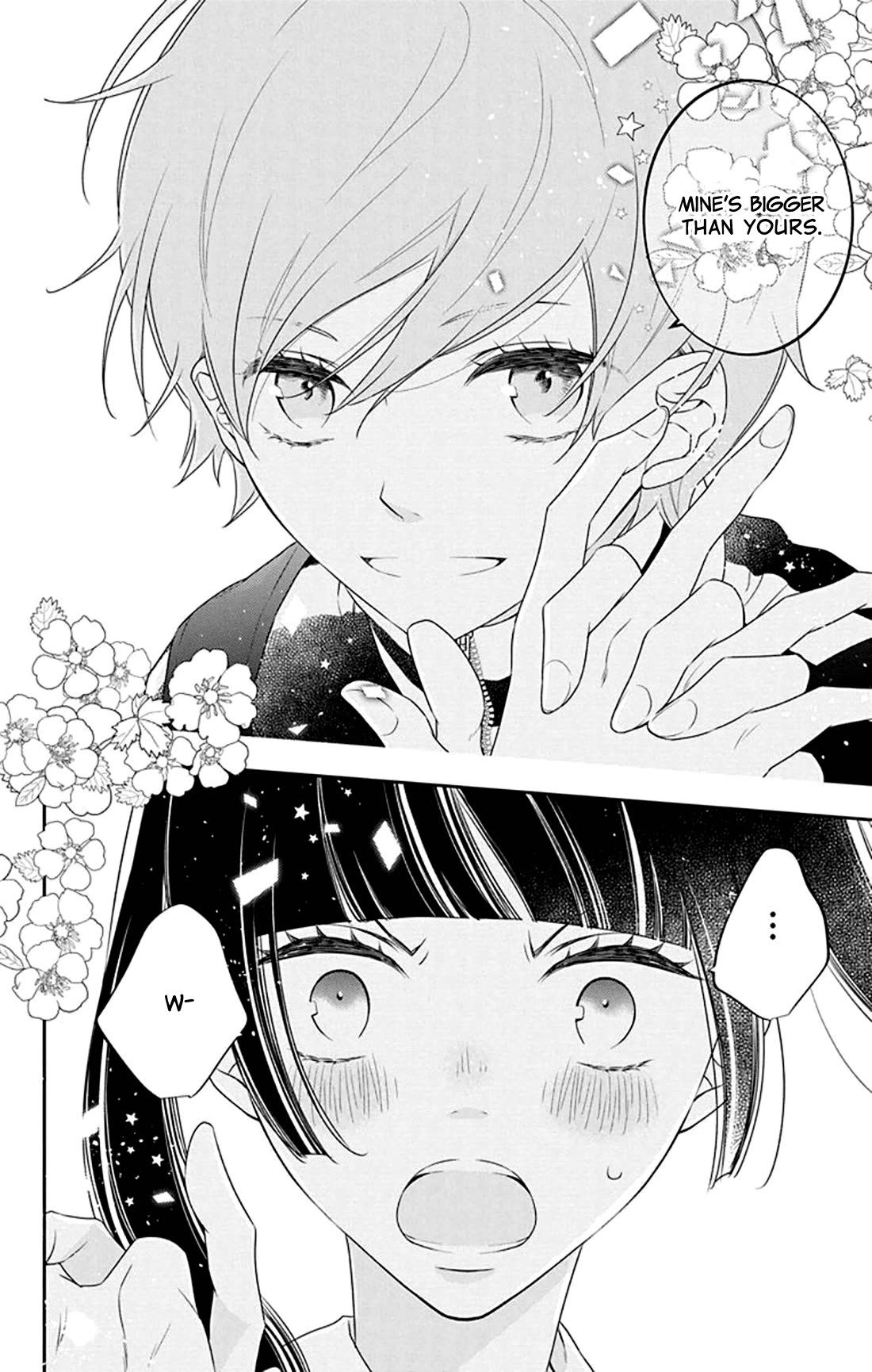 Koi ni Mudaguchi Chapter 30 page 28 - Chapter 30: Smallness and fingers.