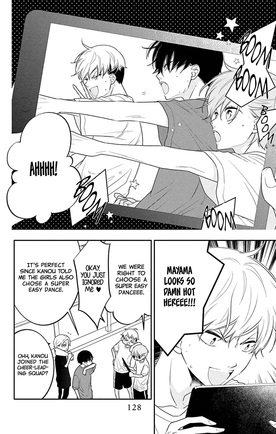 Koi ni Mudaguchi Chapter 30 page 3 - Chapter 30: Smallness and fingers.