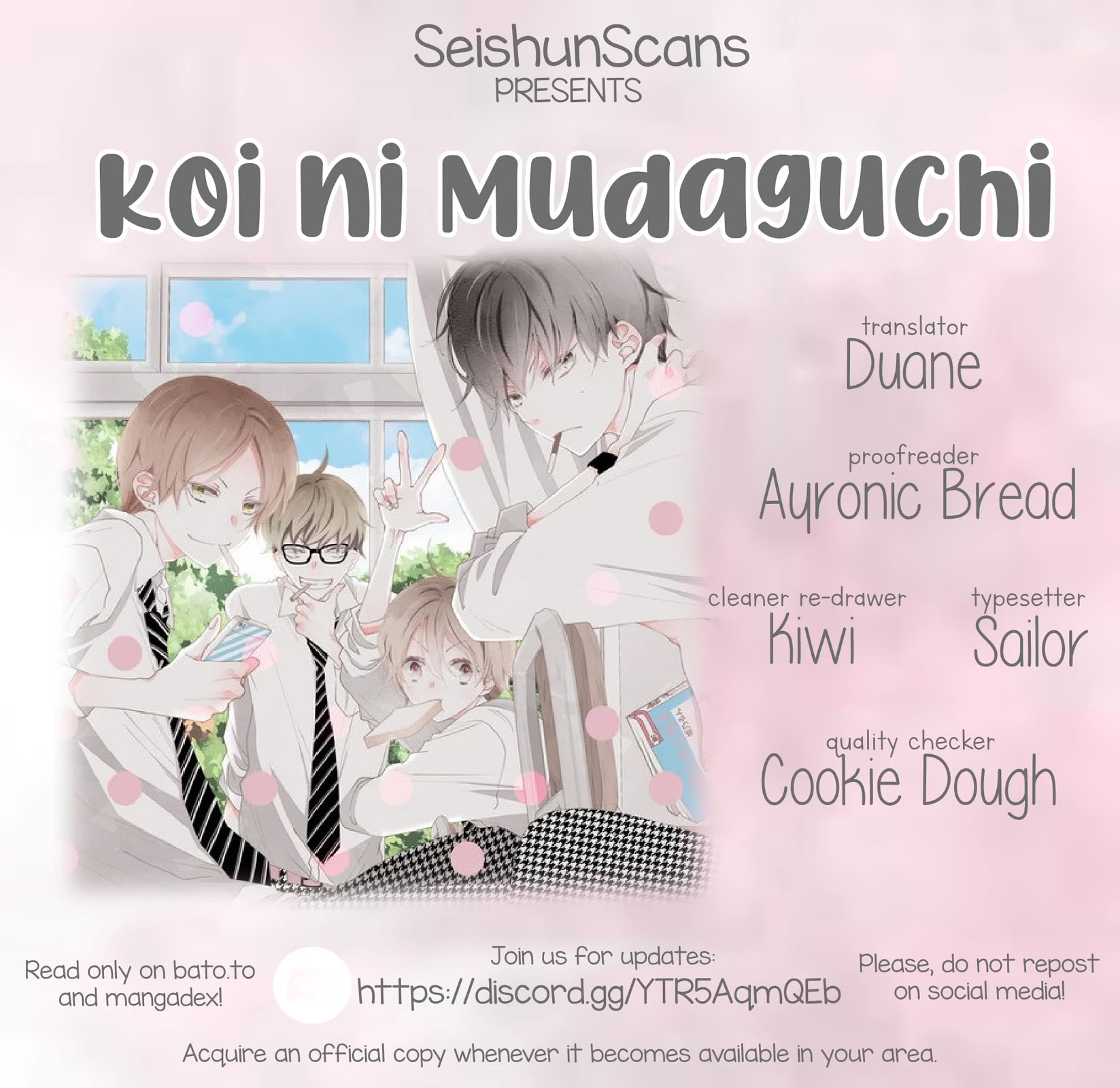 Koi ni Mudaguchi Chapter 31 page 1 - Chapter 31: Mistake and kiss.