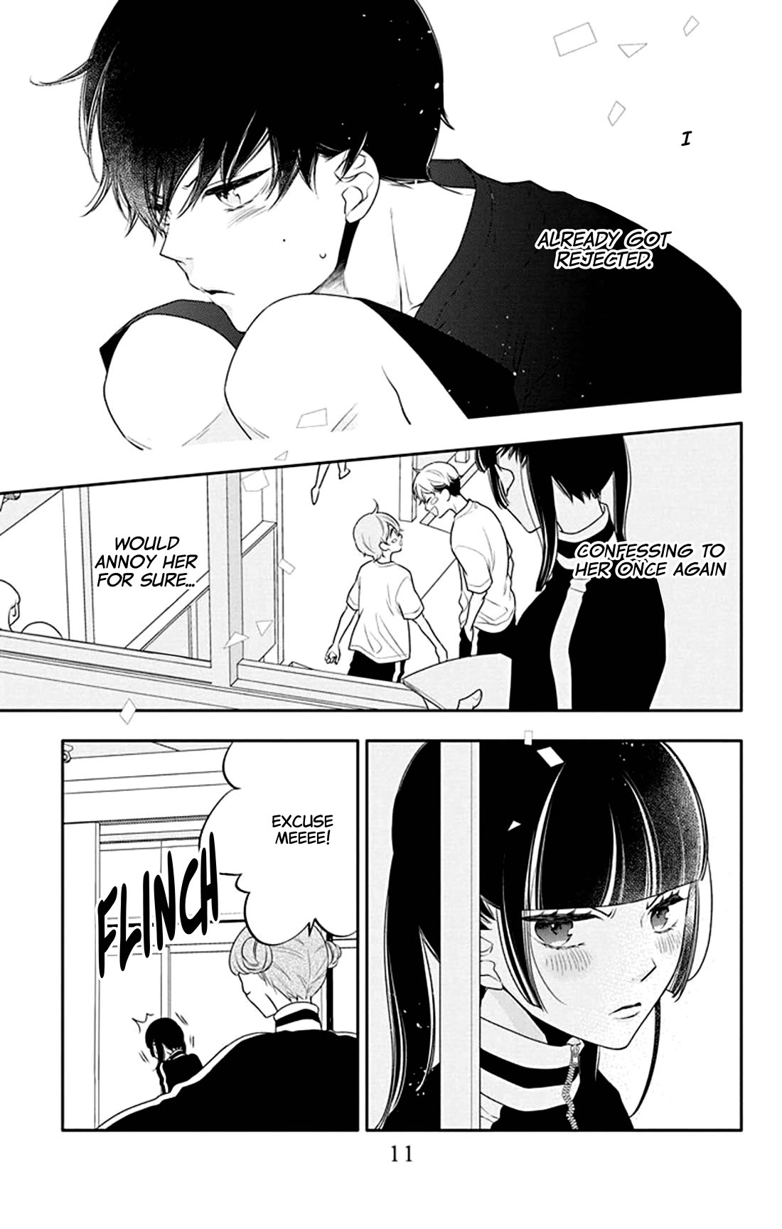 Koi ni Mudaguchi Chapter 31 page 13 - Chapter 31: Mistake and kiss.