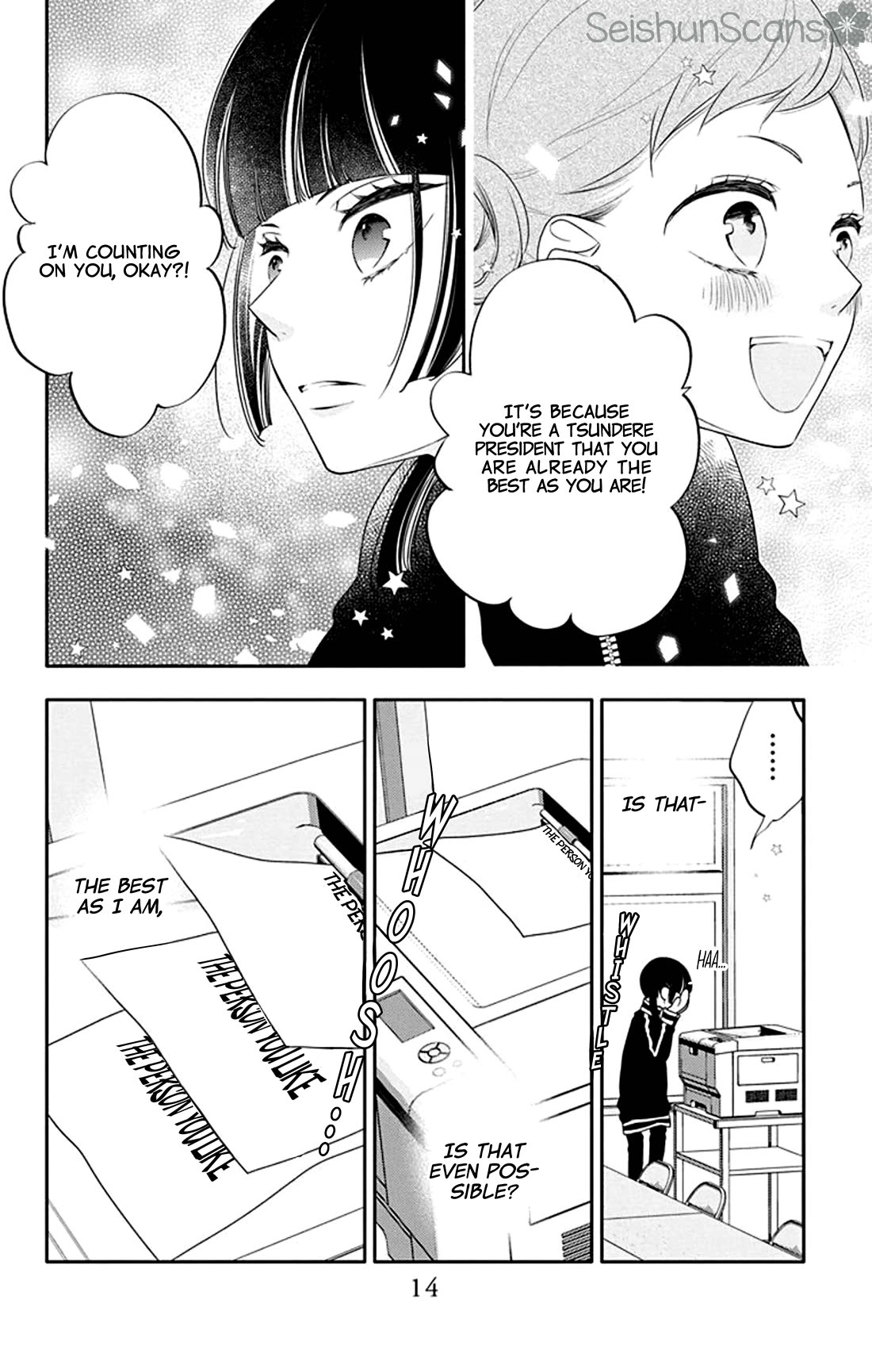 Koi ni Mudaguchi Chapter 31 page 16 - Chapter 31: Mistake and kiss.